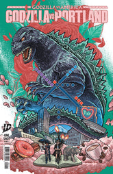 IDW Publishing Comic Books Godzilla Vs. America: Portland Cover A (Dewey) 82771403509400111 PRH-82771403509400111