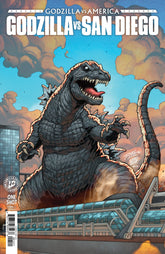 IDW Publishing Comic Books Godzilla Vs. America: San Diego Variant B (Lim) 82771403543800121 PRH-82771403543800121