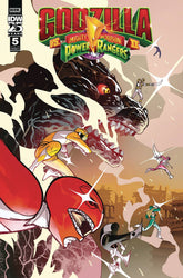 IDW Publishing Comic Books Godzilla Vs. The Mighty Morphin Power Rangers II #5 Cover A (Rivas) 82771403189800511 PRH-82771403189800511