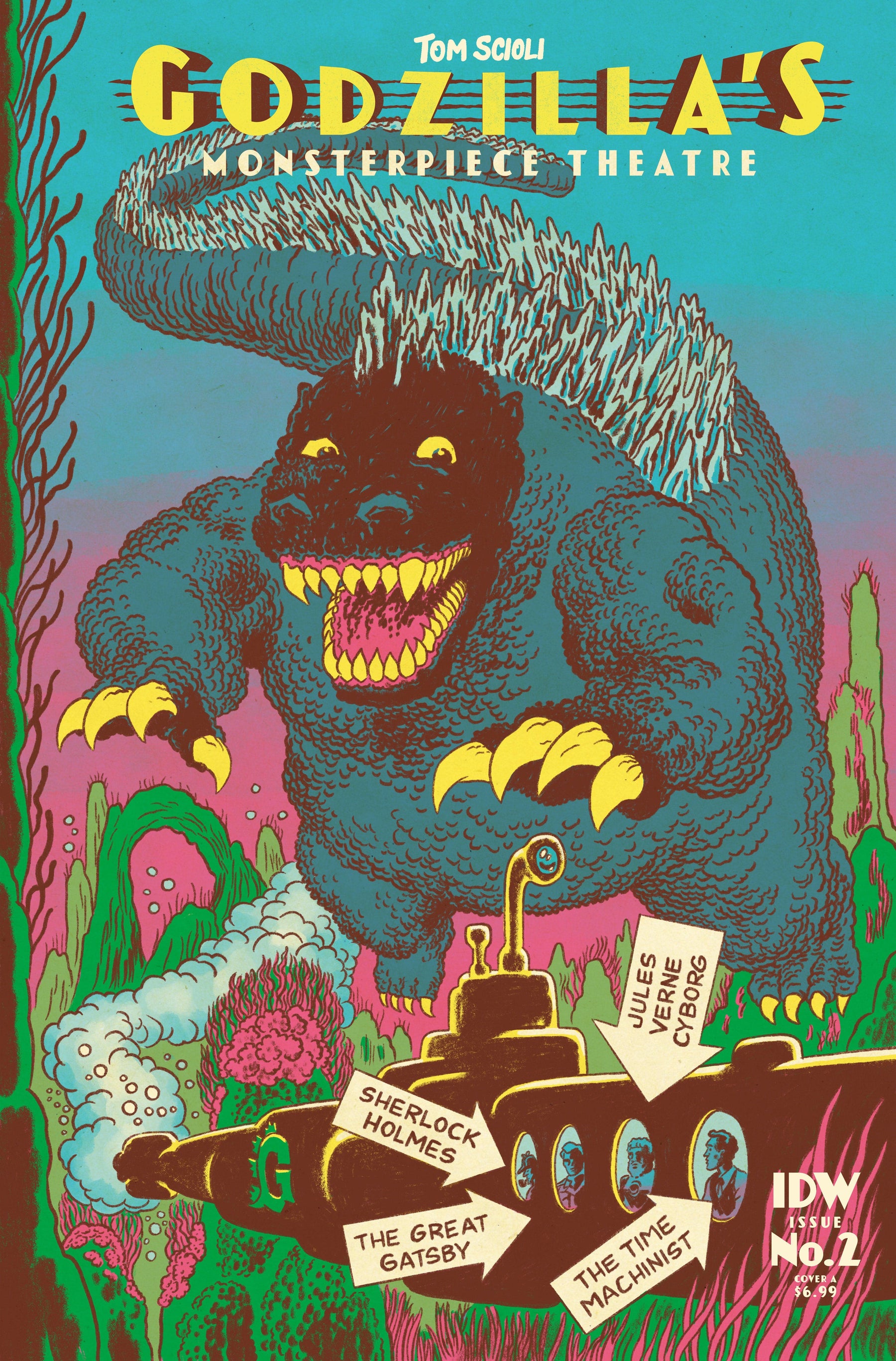Godzillas Monsterpiece Theatre #2 Cover A (Scioli)