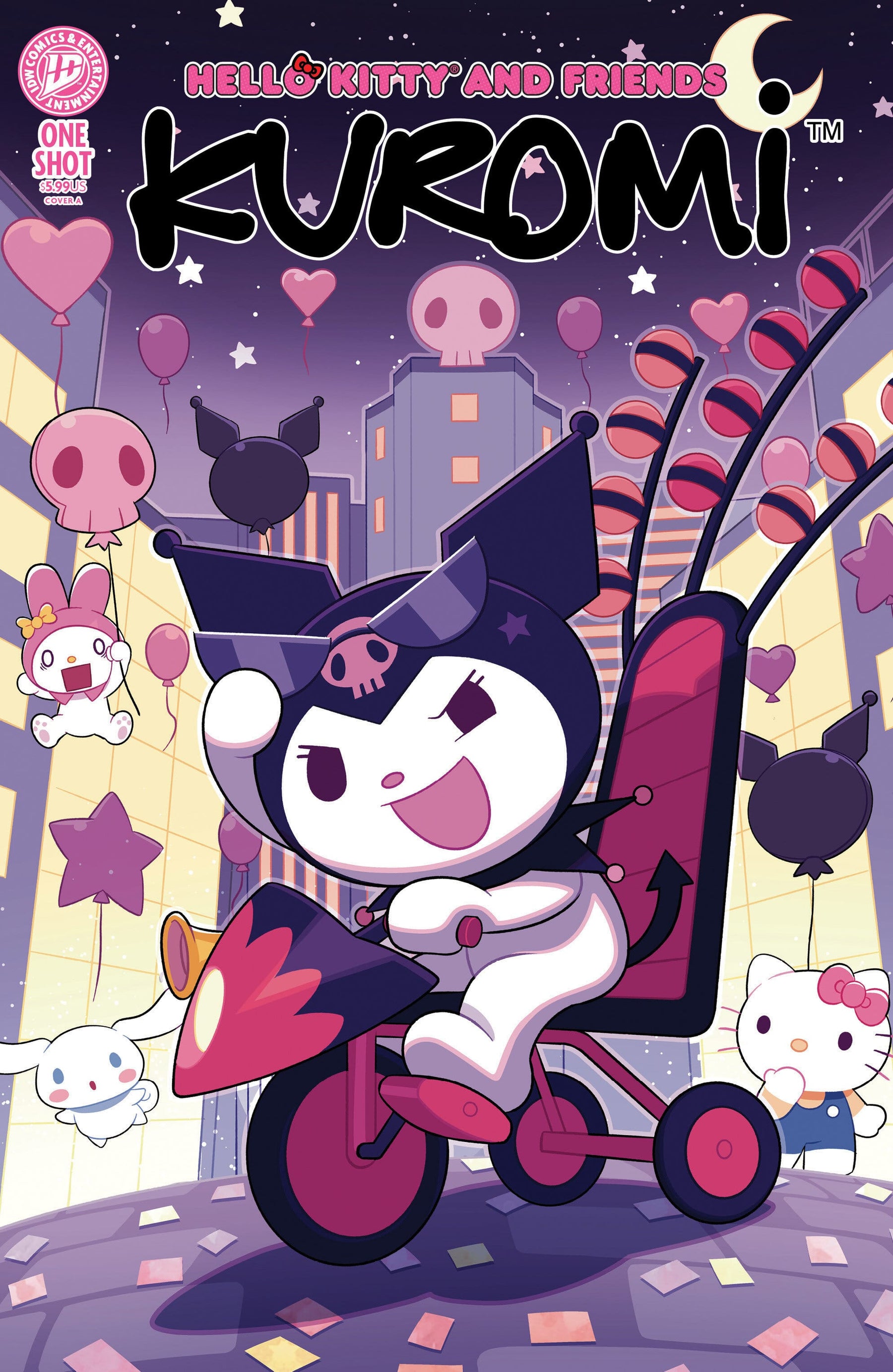 IDW Publishing Comic Books Hello Kitty: Kuromi Cover A (Kim) (Release Date: 01/27/2027) 82771403629900111 PRH-82771403629900111