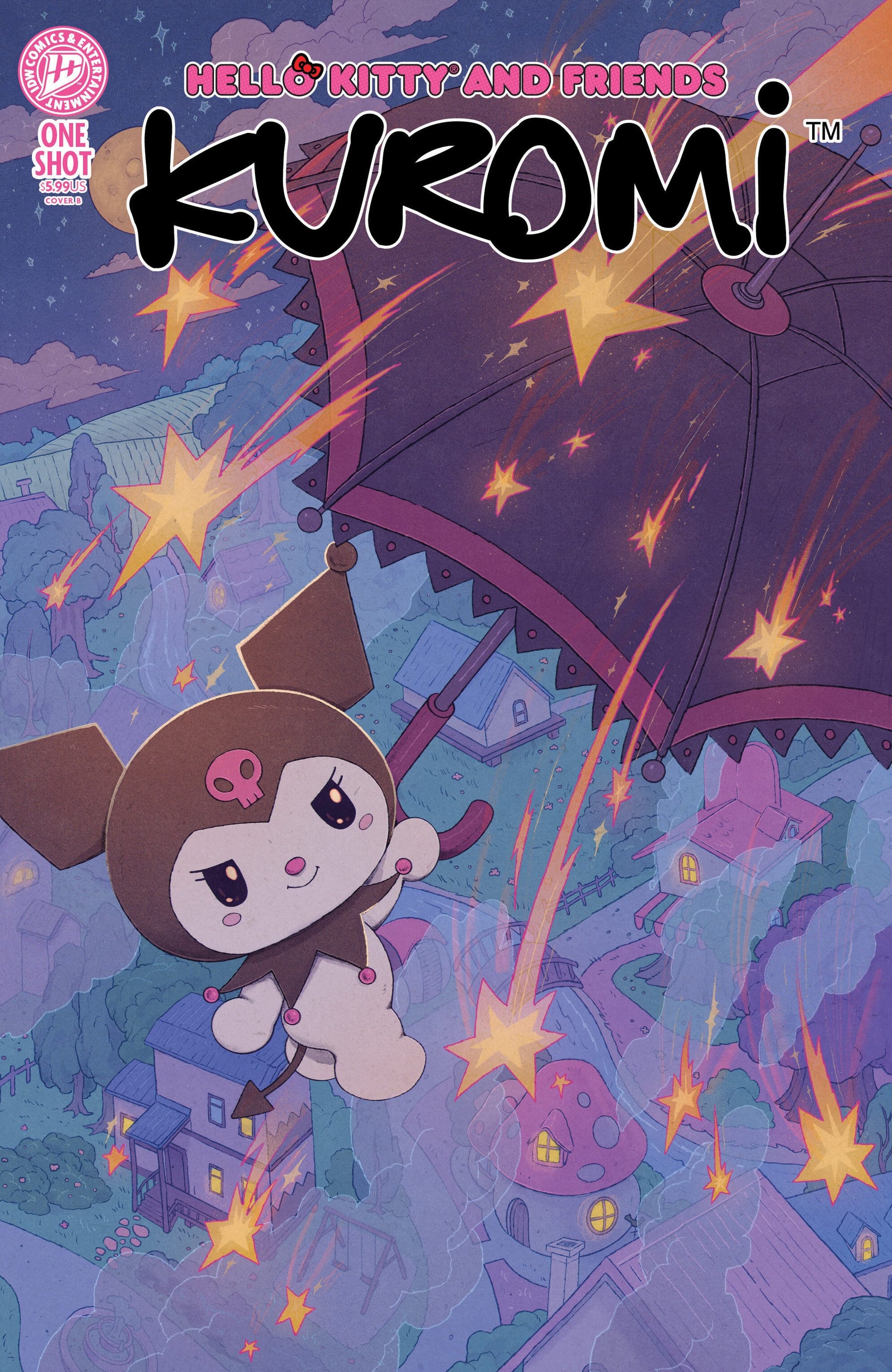 IDW Publishing Comic Books Hello Kitty: Kuromi Variant B (Lett) (Release Date: 01/27/2027) 82771403629900121 PRH-82771403629900121