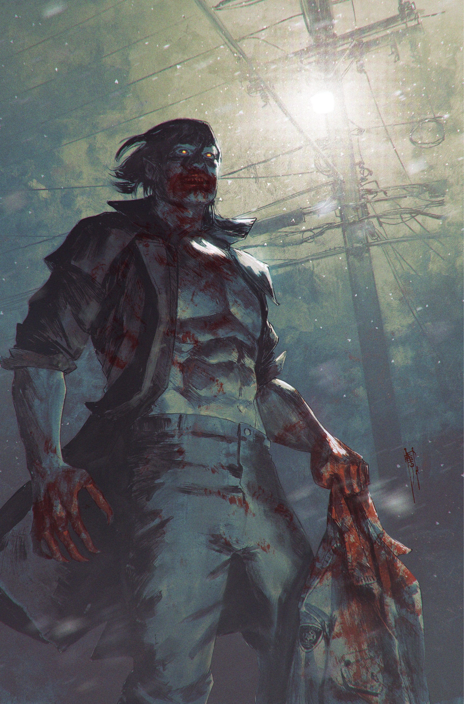 30 Days of Night: Falling Sun #2 1:15 INCV (Shehan Full Art)