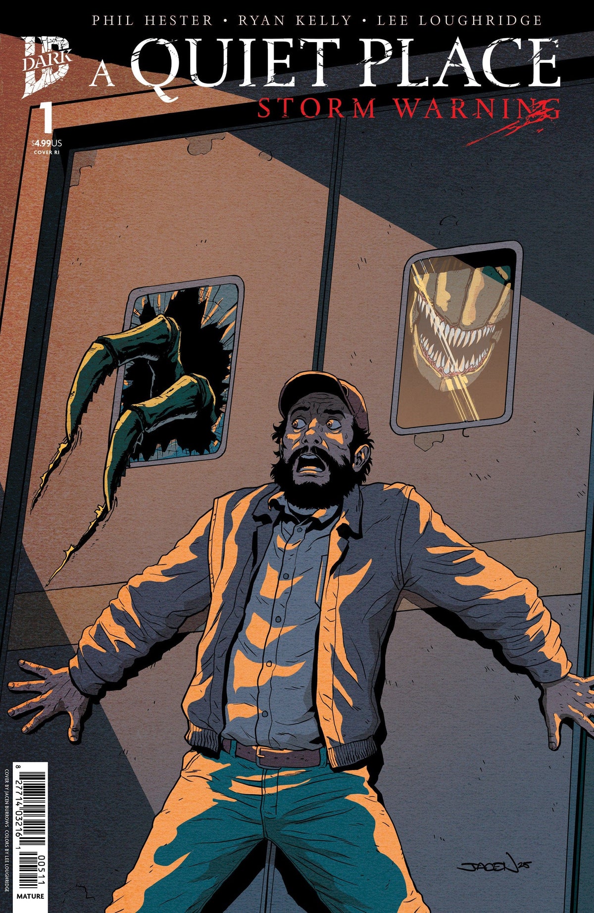 IDW Publishing Comic Books > Incentives A Quiet Place: Storm Warning #1 1:25 INCV Variant RI (Burrows) 82771403418900141 PRH-82771403418900141