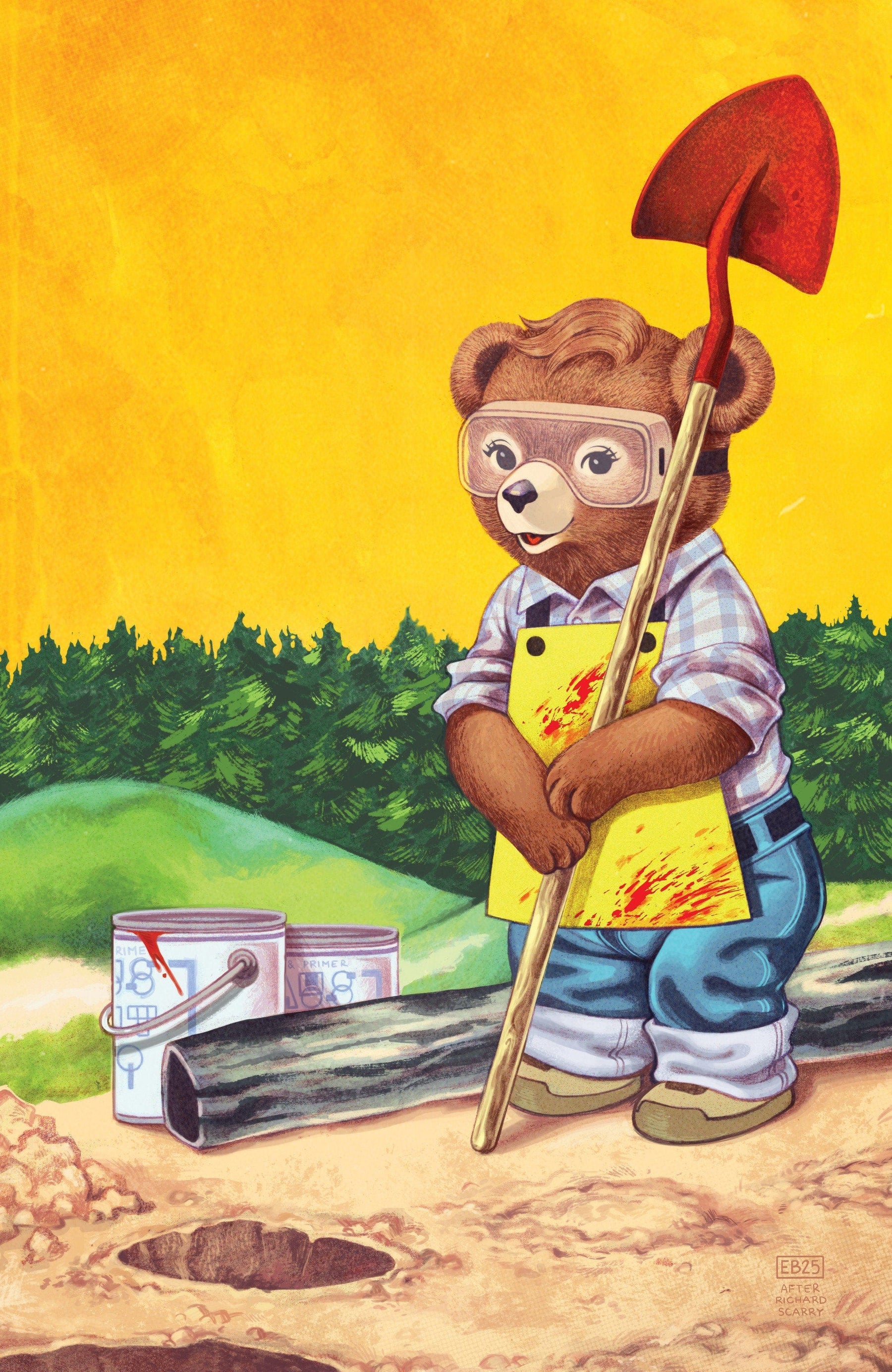 Beneath the Trees Where Nobody Sees: Rite of Spring #5 1:50 INCV Variant RI (Beals Storybook Variant Full Art)