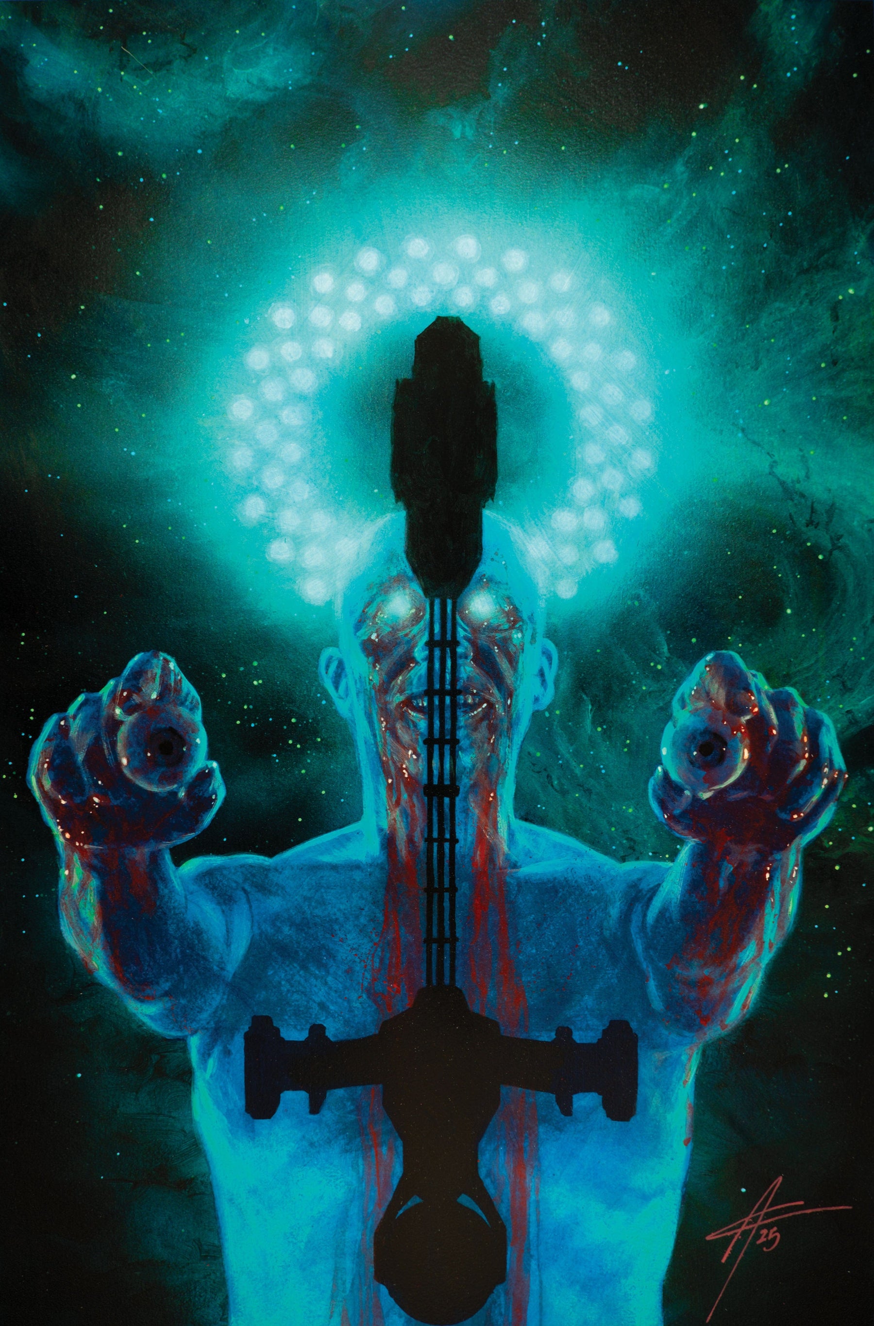 Event Horizon: Dark Descent #3 1:25 INCV Variant (Burnham Full Art)