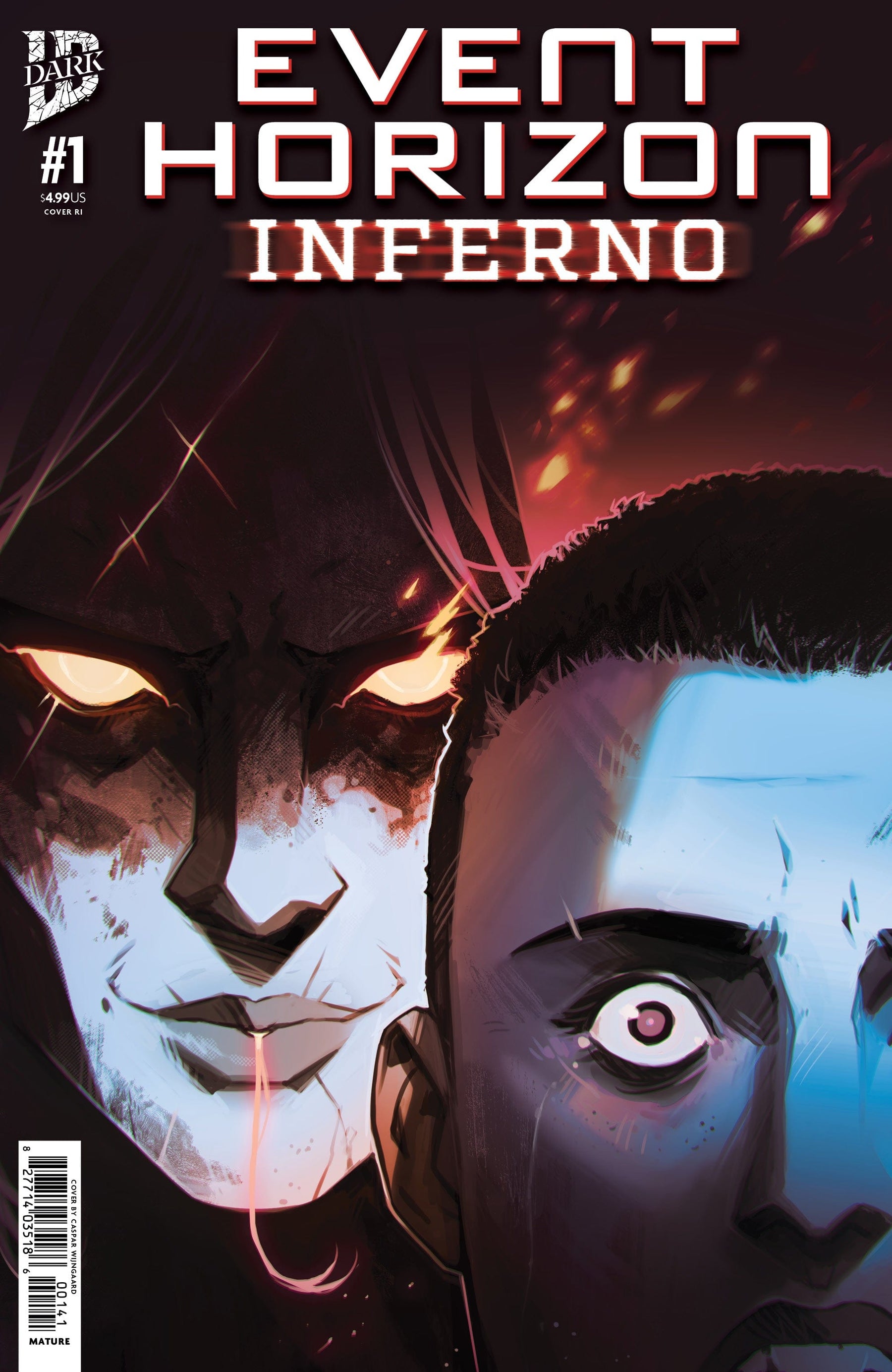 Event Horizon: Inferno #1 1:25 Variant RI (Wijngaard)