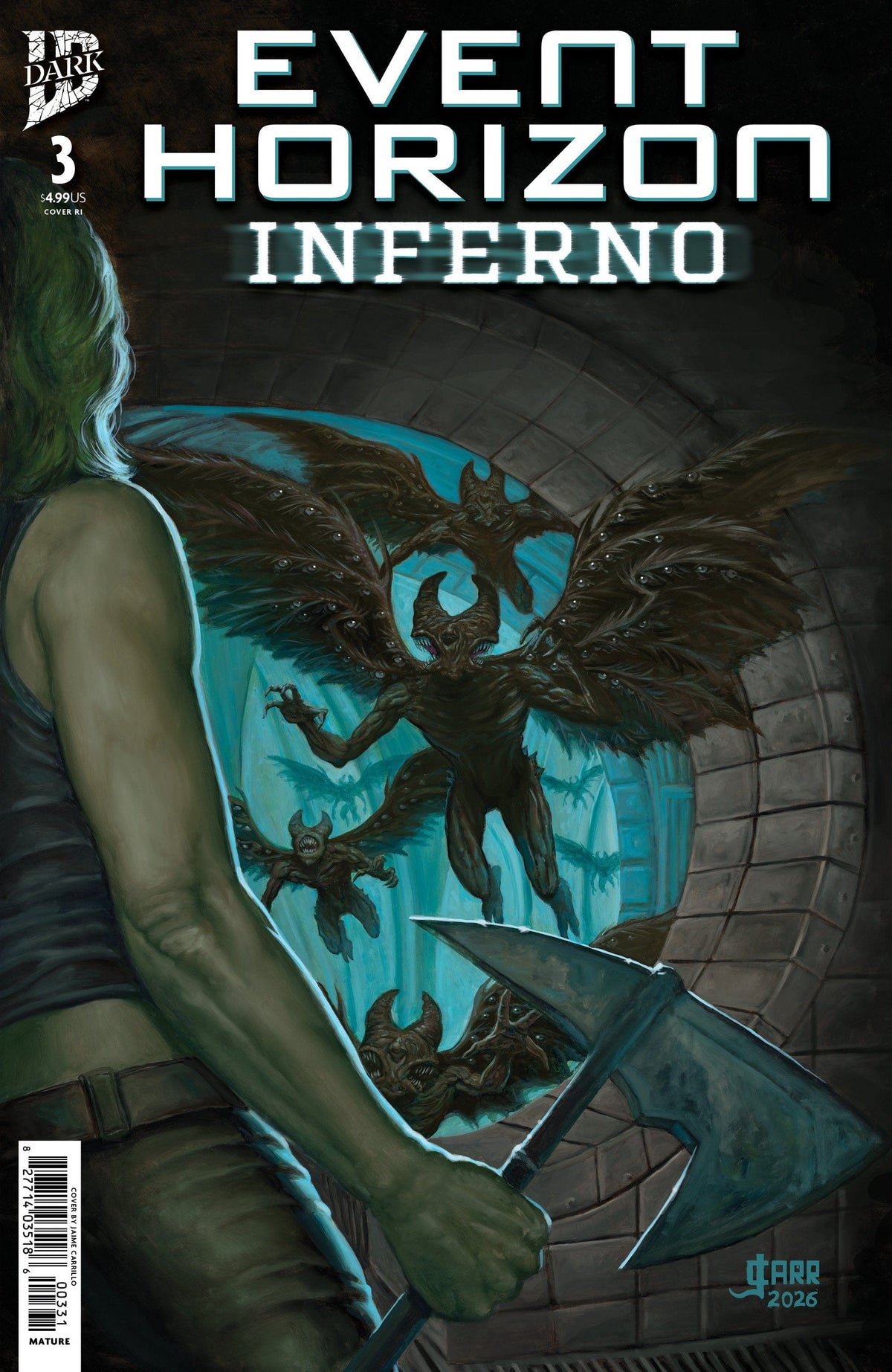 IDW Publishing Comic Books > Incentives Event Horizon: Inferno #3 1:15 INCV Variant RI (Carrillo) 82771403518600331 PRH-82771403518600331