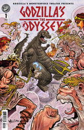 IDW Publishing Comic Books > Incentives Godzilla‚Äôs Monsterpiece Theatre Presents: Godzillas The Odyssey 1:10 INCV Variant RI (Meesey) 82771403535300141 PRH-82771403535300141