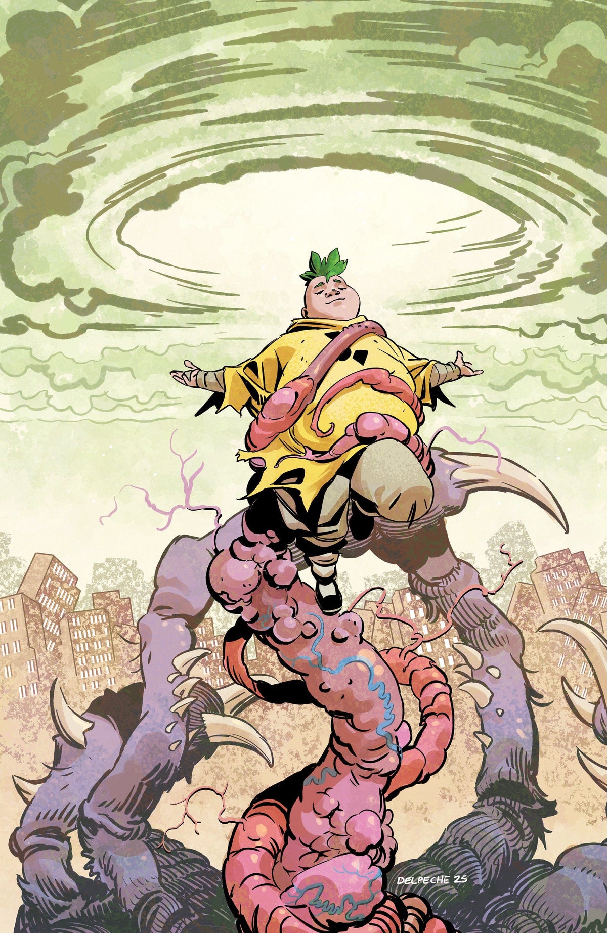 IDW Publishing Comic Books > Incentives Godzilla: Escape the Deadzone [Kai-Sei Era] #3 1:25 INCV Variant (Delpeche Full Art B&W) 82771403436300331 PRH-82771403436300331