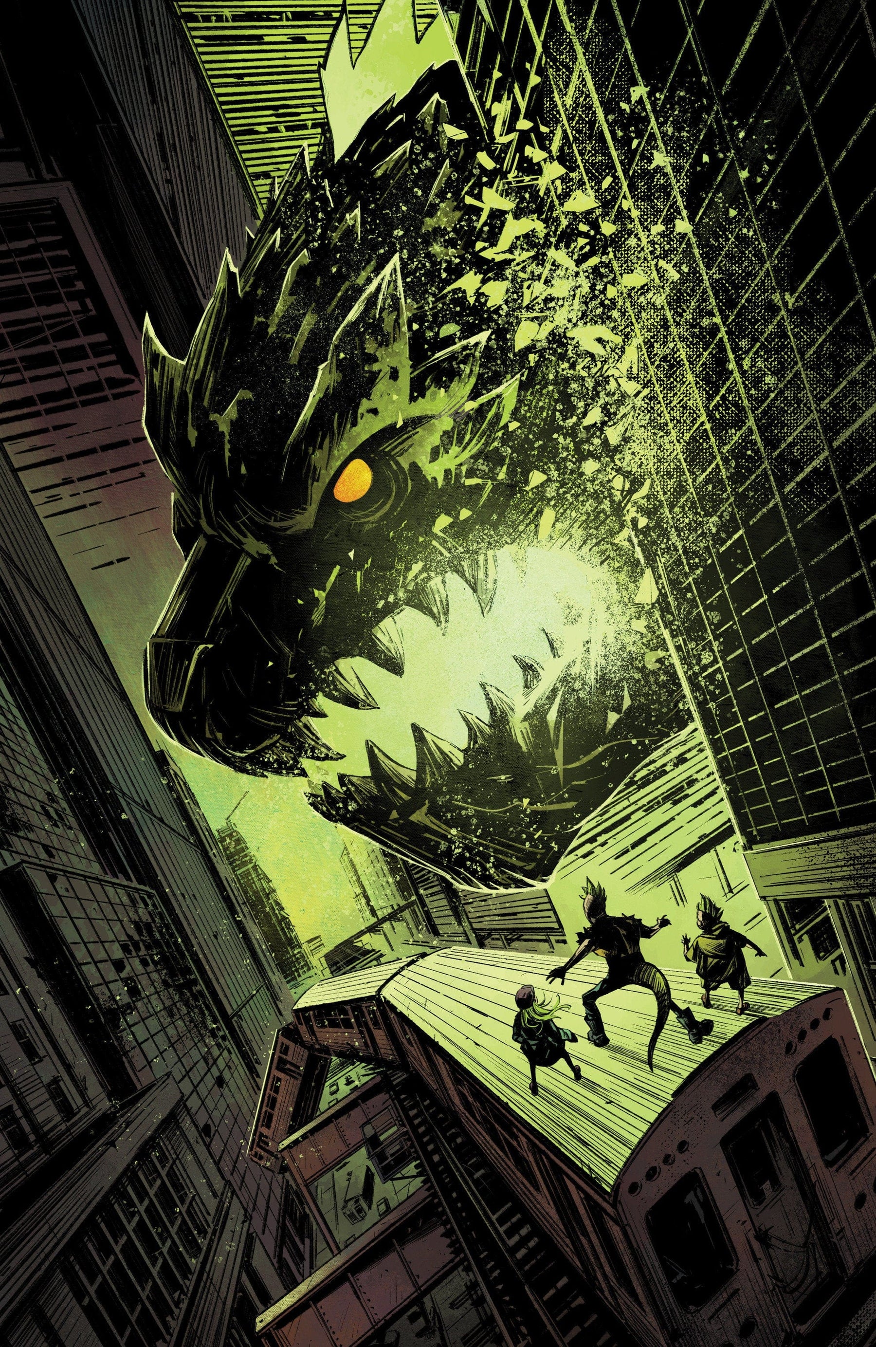 Godzilla: Escape the Deadzone [Kai-Sei Era] #4 1:25 INCV Variant (Fullerton Full Art)