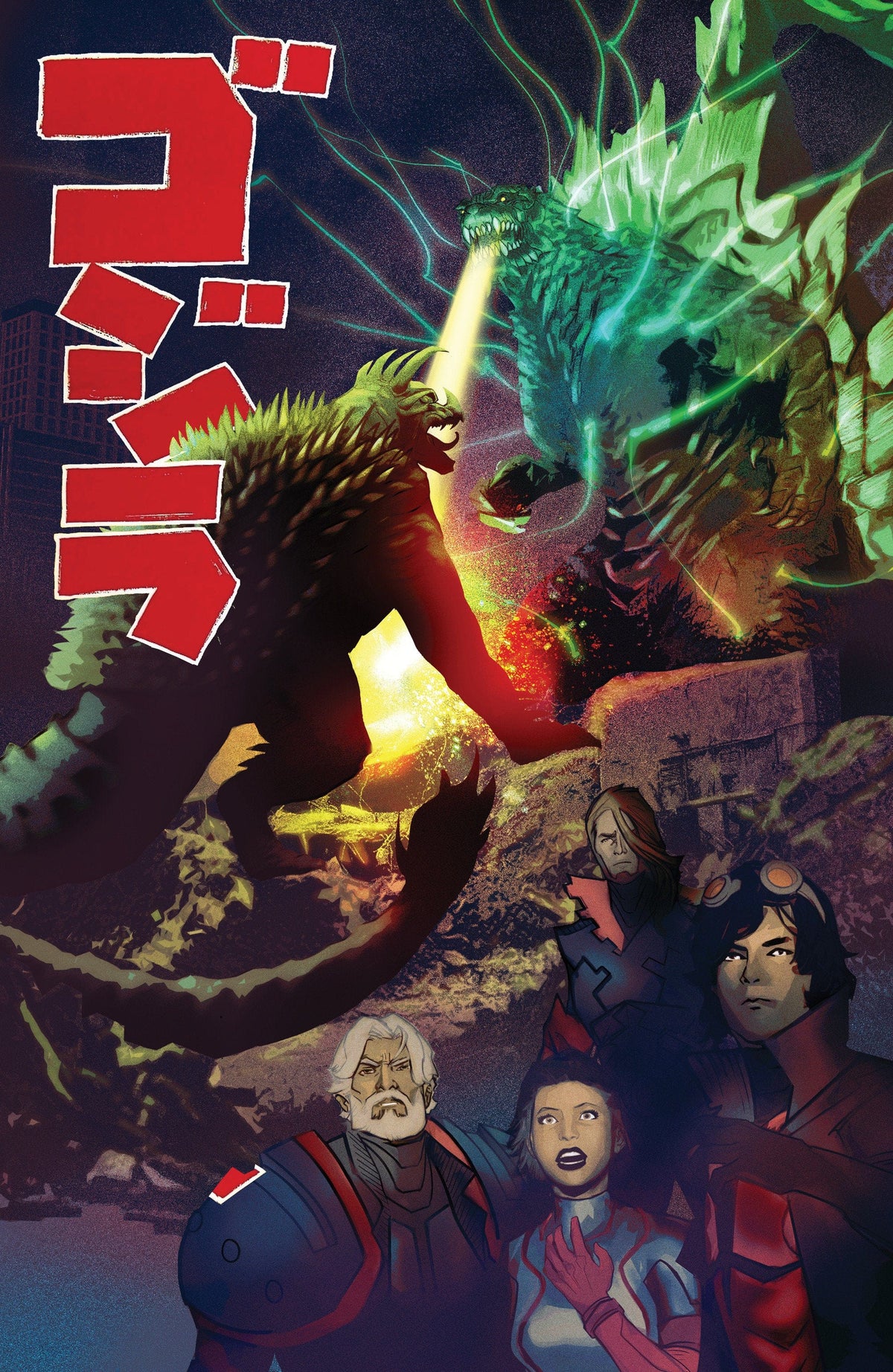 IDW Publishing Comic Books > Incentives Godzilla [Kai-Sei Era] #8 1:15 INCV Variant RI (De Martinis Godzilla Raids Again Poster Homage) 82771403433200831 PRH-82771403433200831