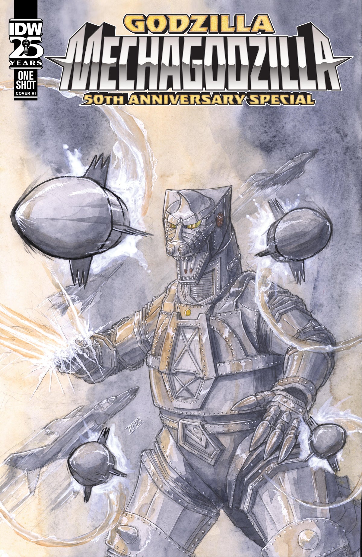 IDW Publishing Comic Books > Incentives Godzilla: Mechagodzilla 50th Anniversary CVR C 1:10 Variant RI (Miller) 82771403285700131 FEB241033