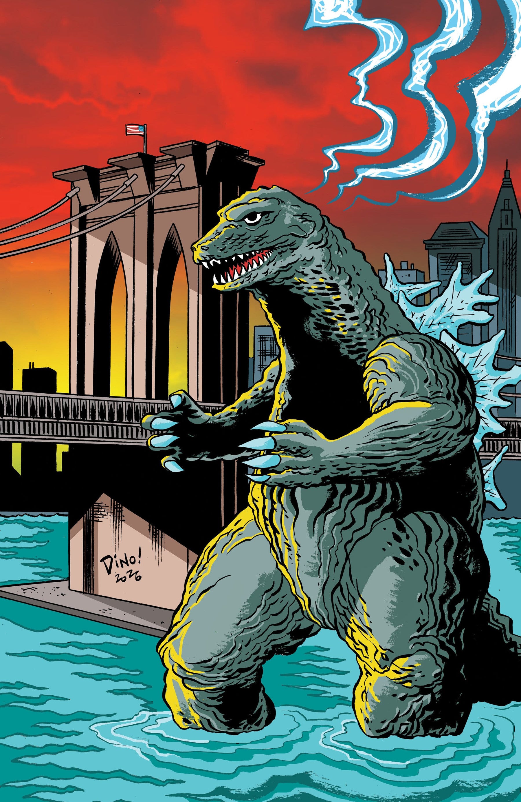 IDW Publishing Comic Books > Incentives Godzilla Vs. America: New York City 1:10 INCV Variant RI (Haspiel Full Art) (Release Date: 09/23/2026) 82771403586500131 PRH-82771403586500131