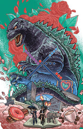IDW Publishing Comic Books > Incentives Godzilla Vs. America: Portland 1:25 INCV Variant RI (Dewey Full Art) 82771403509400131 PRH-82771403509400131