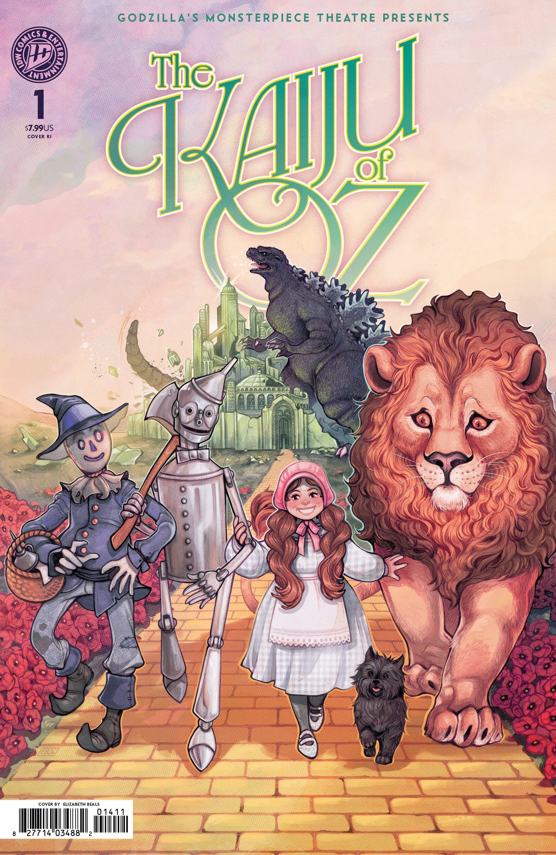 IDW Publishing Comic Books > Incentives Godzillaâ€™s Monsterpiece Theatre Presents: The Kaiju of Oz 1:10 INCV Variant RI (Beals) (Release Date: 10/07/2026) 82771403587200151 PRH-82771403587200151