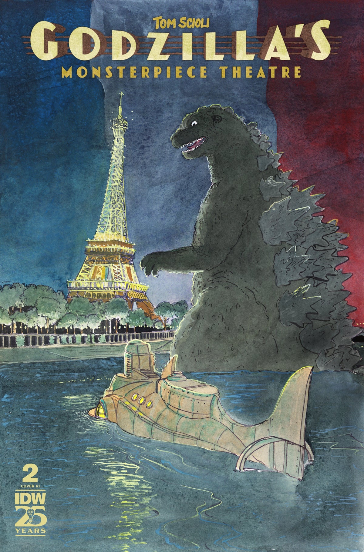 IDW Publishing Comic Books > Incentives Godzillas Monsterpiece Theatre #2 Variant RI 1:10 INCV (Horvath) 82771403352600231 PRH-82771403352600231