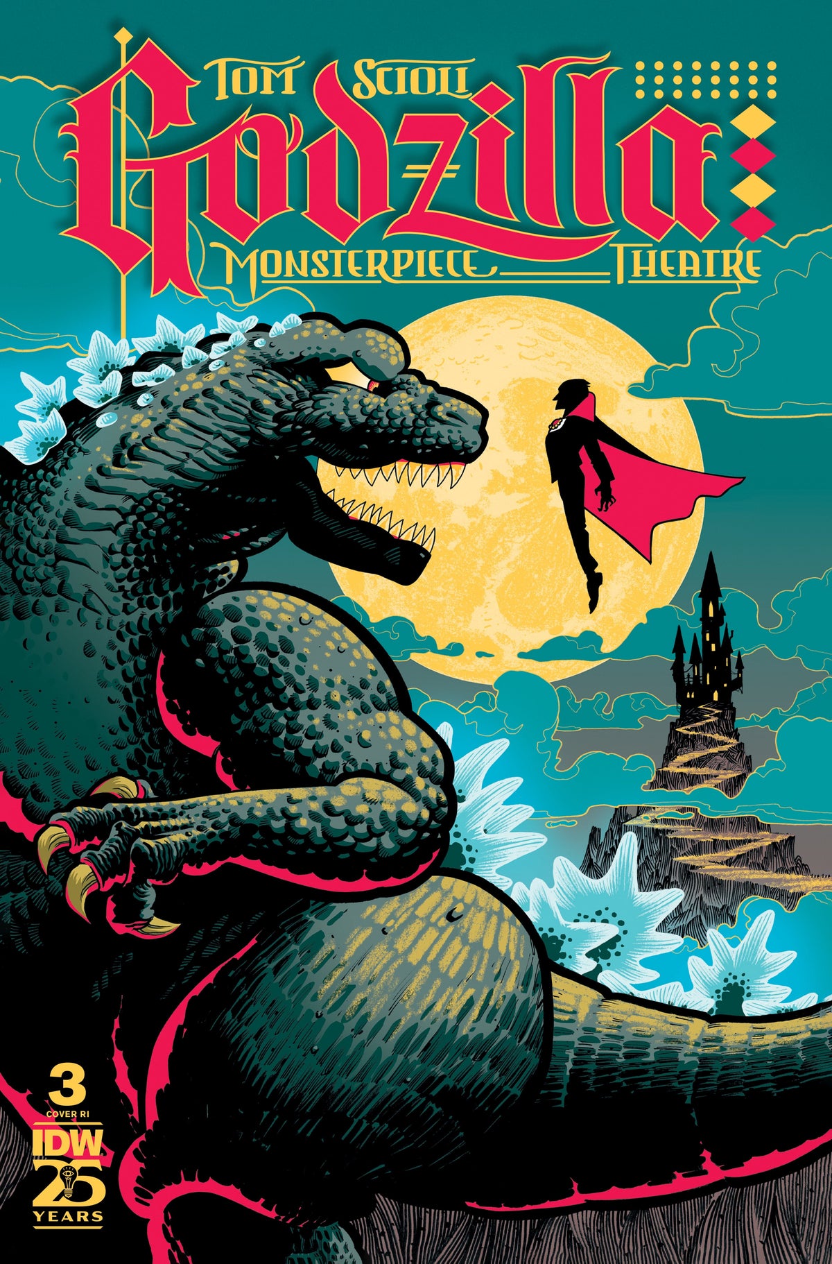 IDW Publishing Comic Books > Incentives Godzillas Monsterpiece Theatre #3 1:10 INCV Variant RI (J. Gonzo) 82771403352600331 PRH-82771403352600331