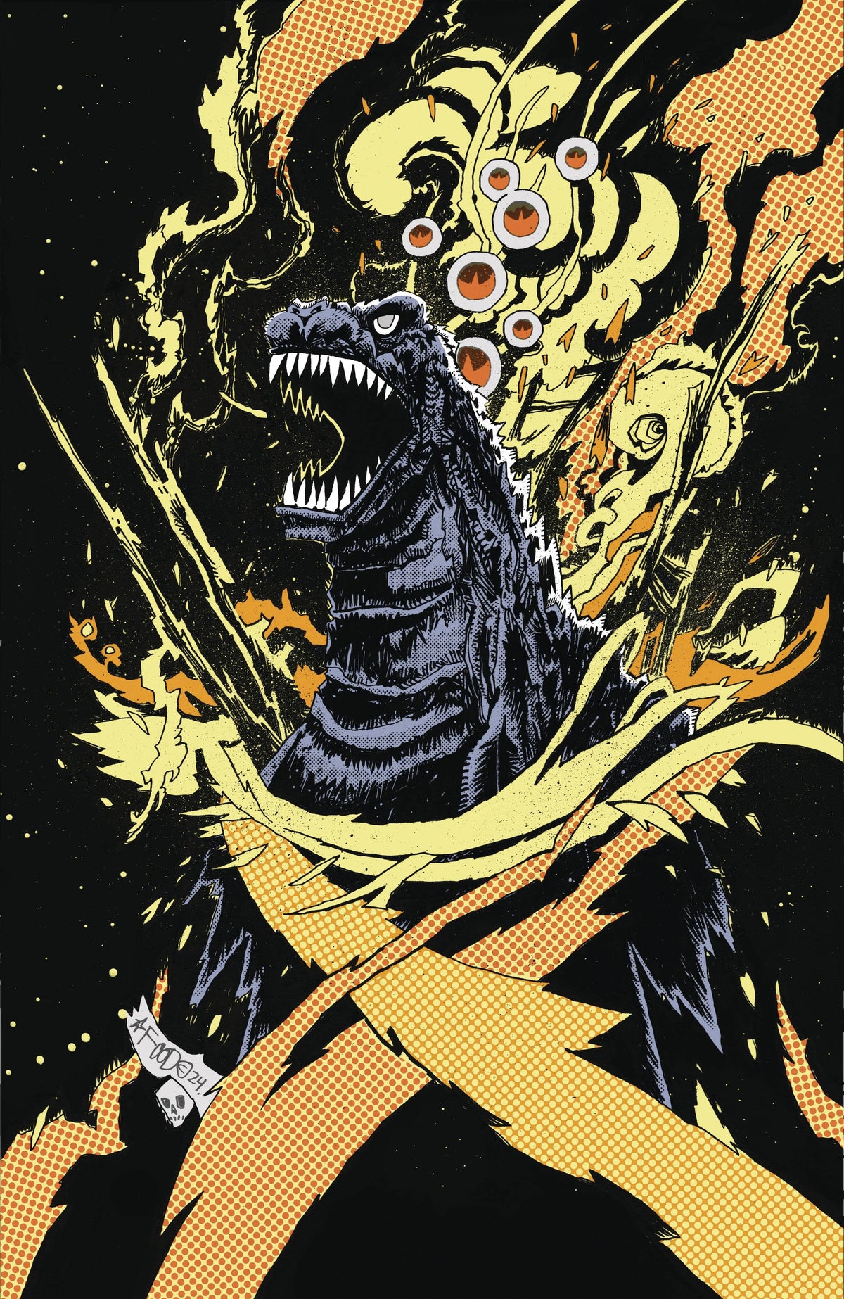 IDW Publishing Comic Books > Incentives Godzillas Monsterpiece Theatre #3 1:25 INCV Variant RI (Mahfood Full Art) 82771403352600341 PRH-82771403352600341