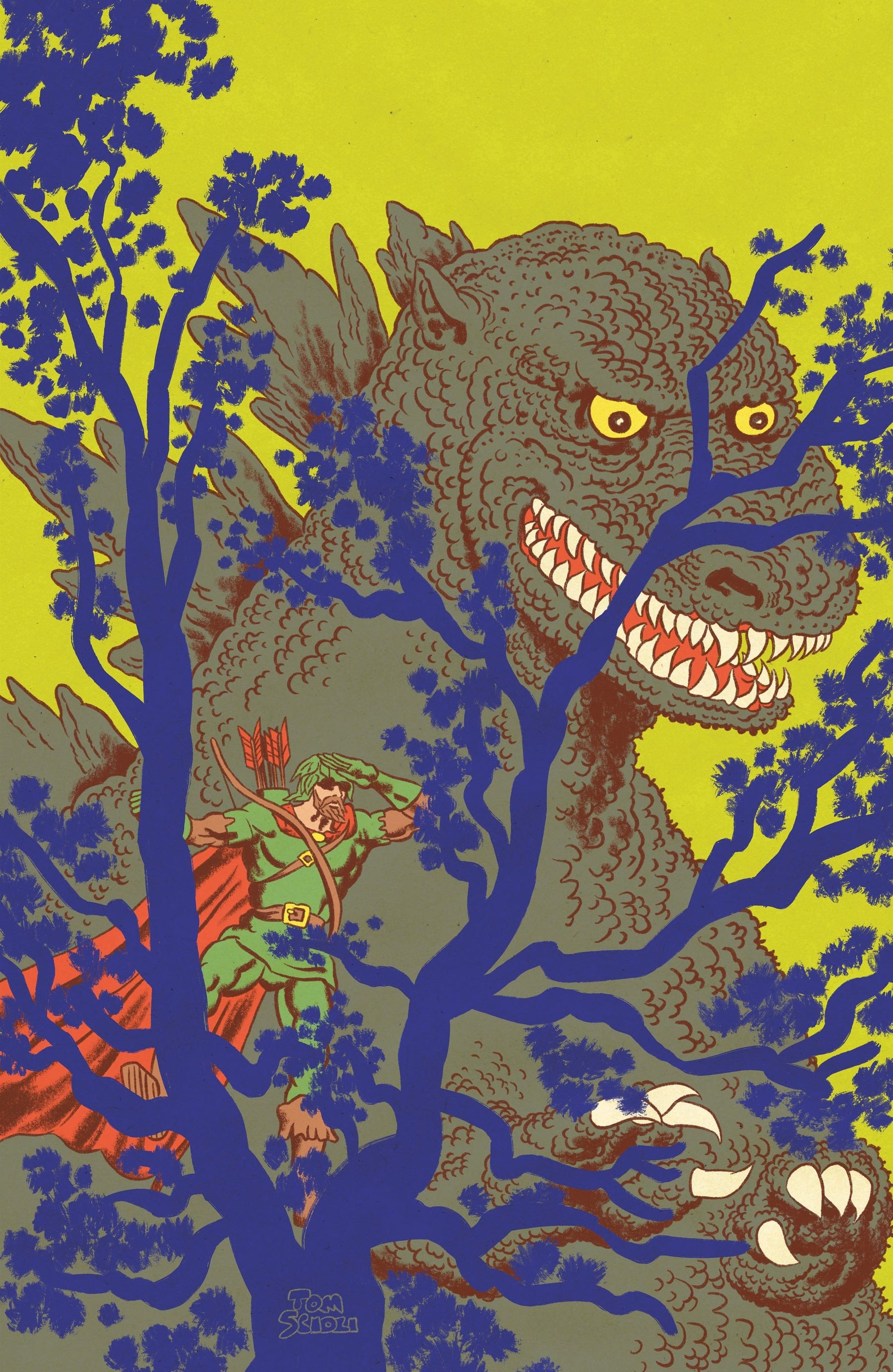 IDW Publishing Comic Books > Incentives Godzillas Monsterpiece Theatre Presents: Romeo & Juliet & Godzilla 1:10 Variant RI (Scioli Robin Hood Variant) 82771403519300131 PRH-82771403519300131