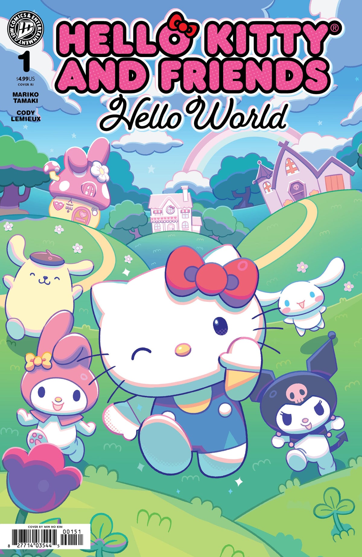 IDW Publishing Comic Books > Incentives Hello Kitty and Friends: Hello World! #1 1:25 INCV Varian RI (Kim) 82771403544500151 PRH-82771403544500151