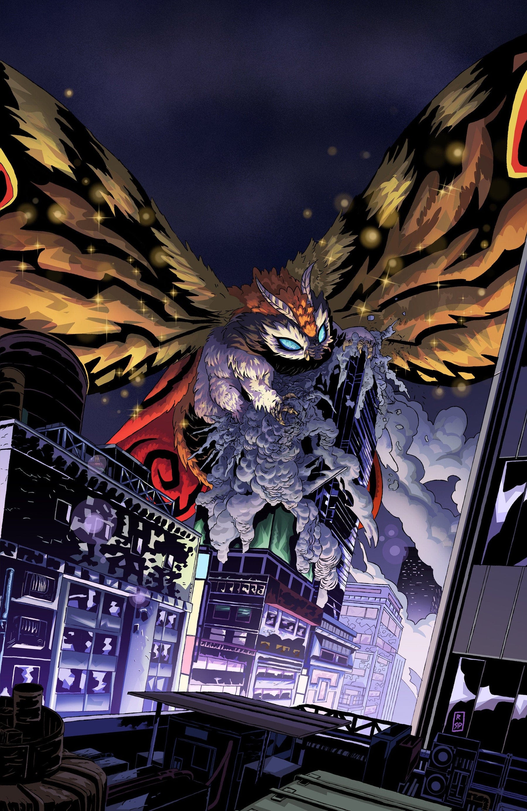 is mothra queen of the monsters Mothra: Queen of the Monsters #4 1:25 INCV Variant (Rivera Full Art)