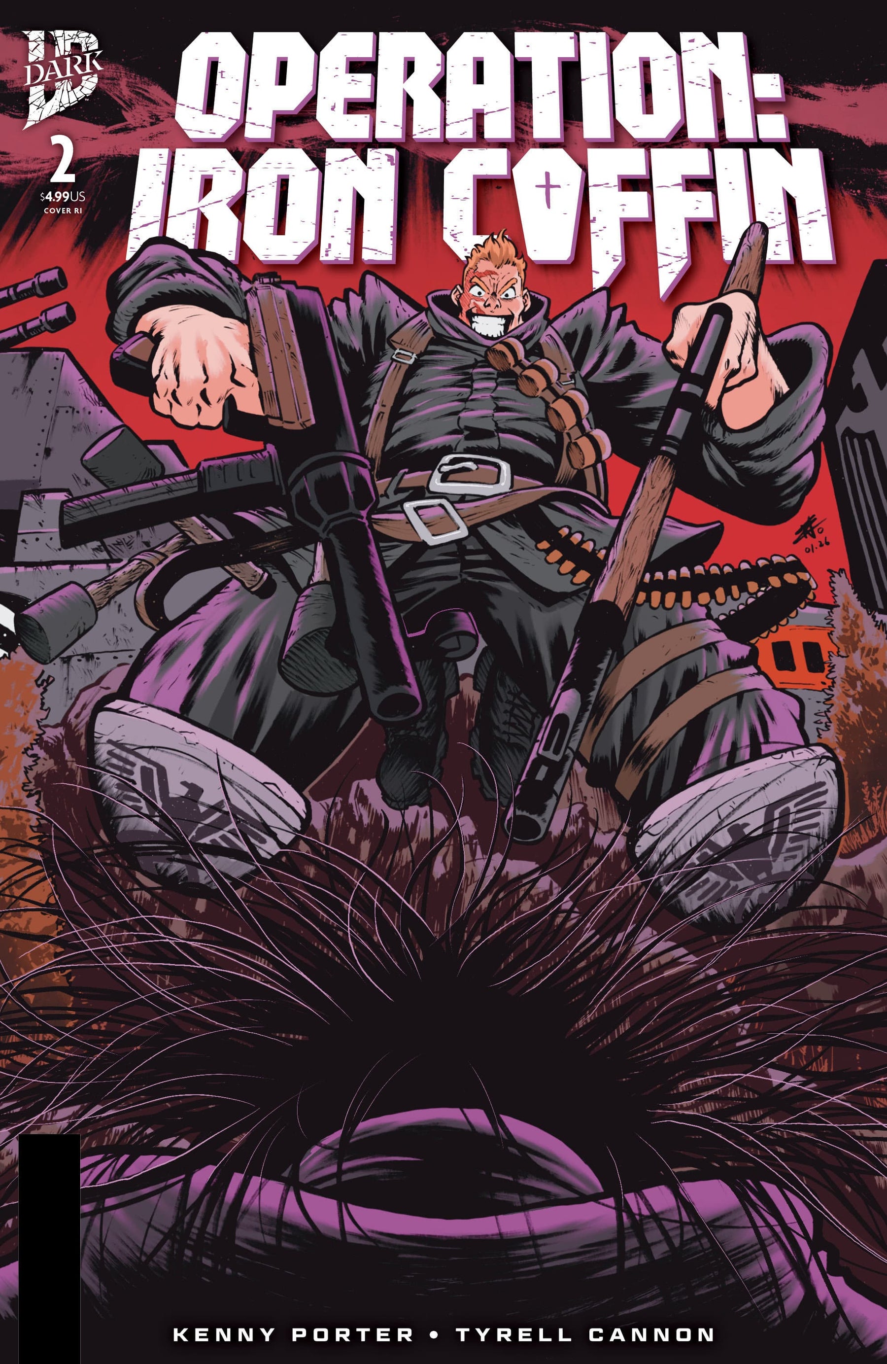 Operation: Iron Coffin #2 1:10 INCV Variant RI (Neo Connecting Variant) (Release Date: 08/26/2026)