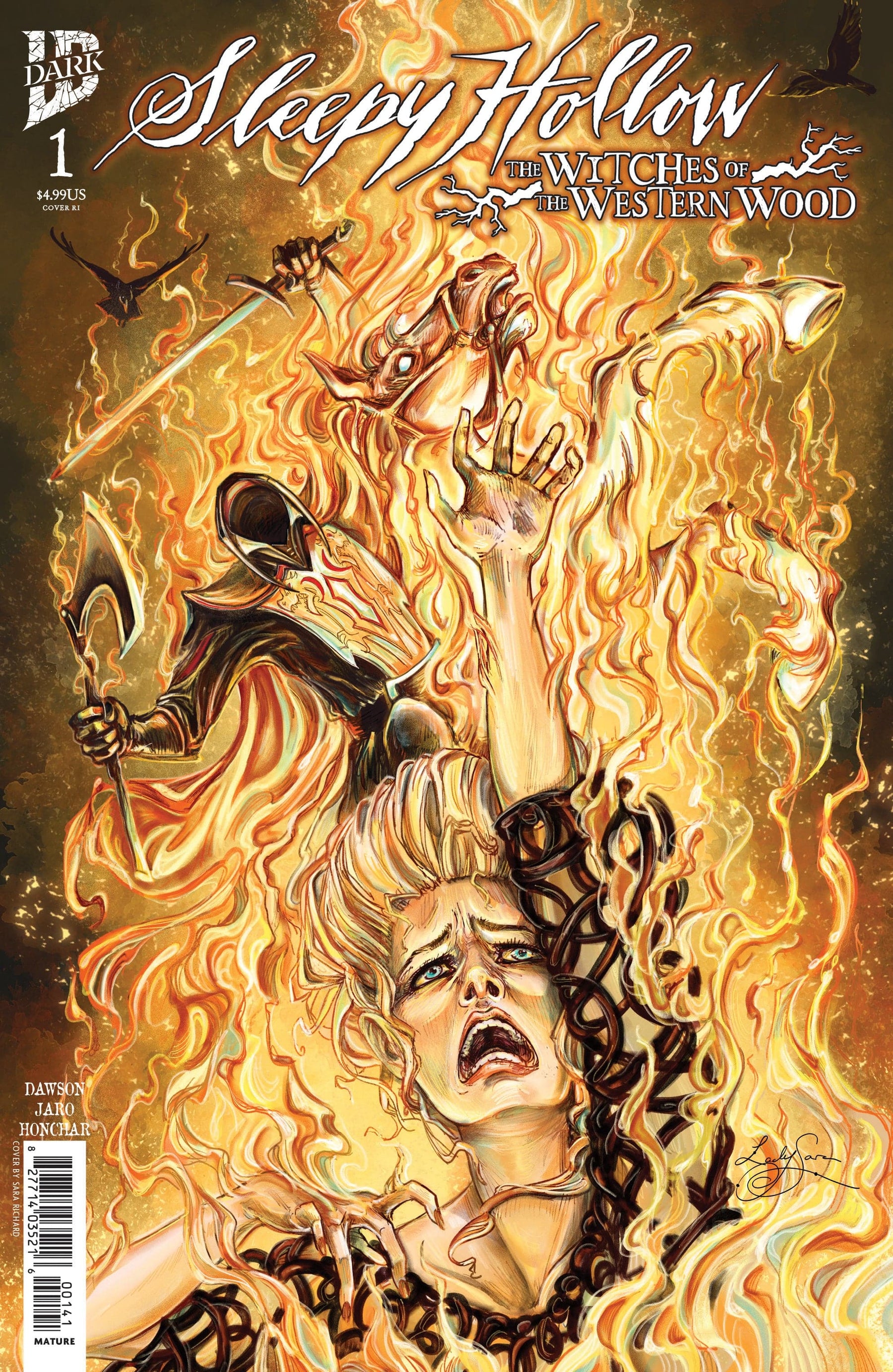 Sleepy Hollow: The Witches of the Western Wood #1 1:25 Variant RI (Richard)