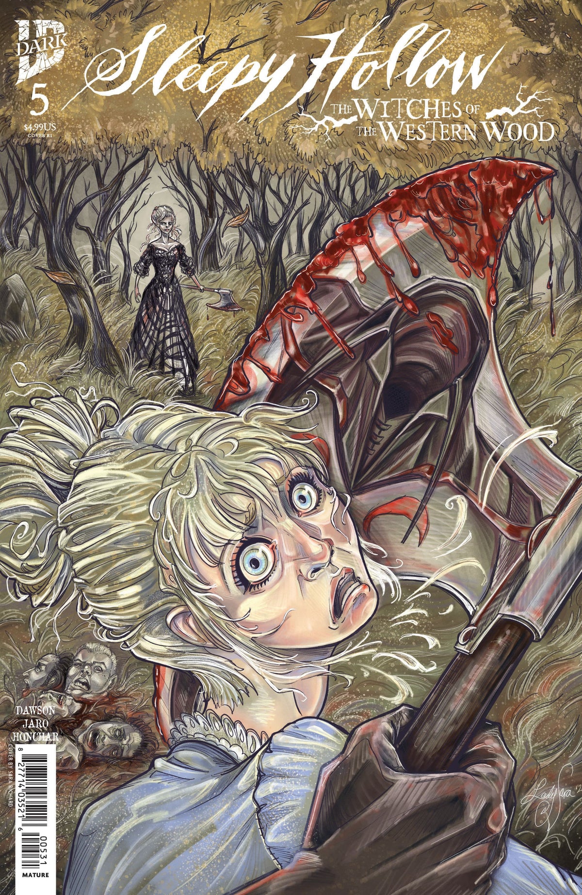IDW Publishing Comic Books > Incentives Sleepy Hollow: The Witches of the Western Wood #5 1:10 INCV Variant RI (Richard) (Release Date: 09/16/2026) 82771403521600531 PRH-82771403521600531