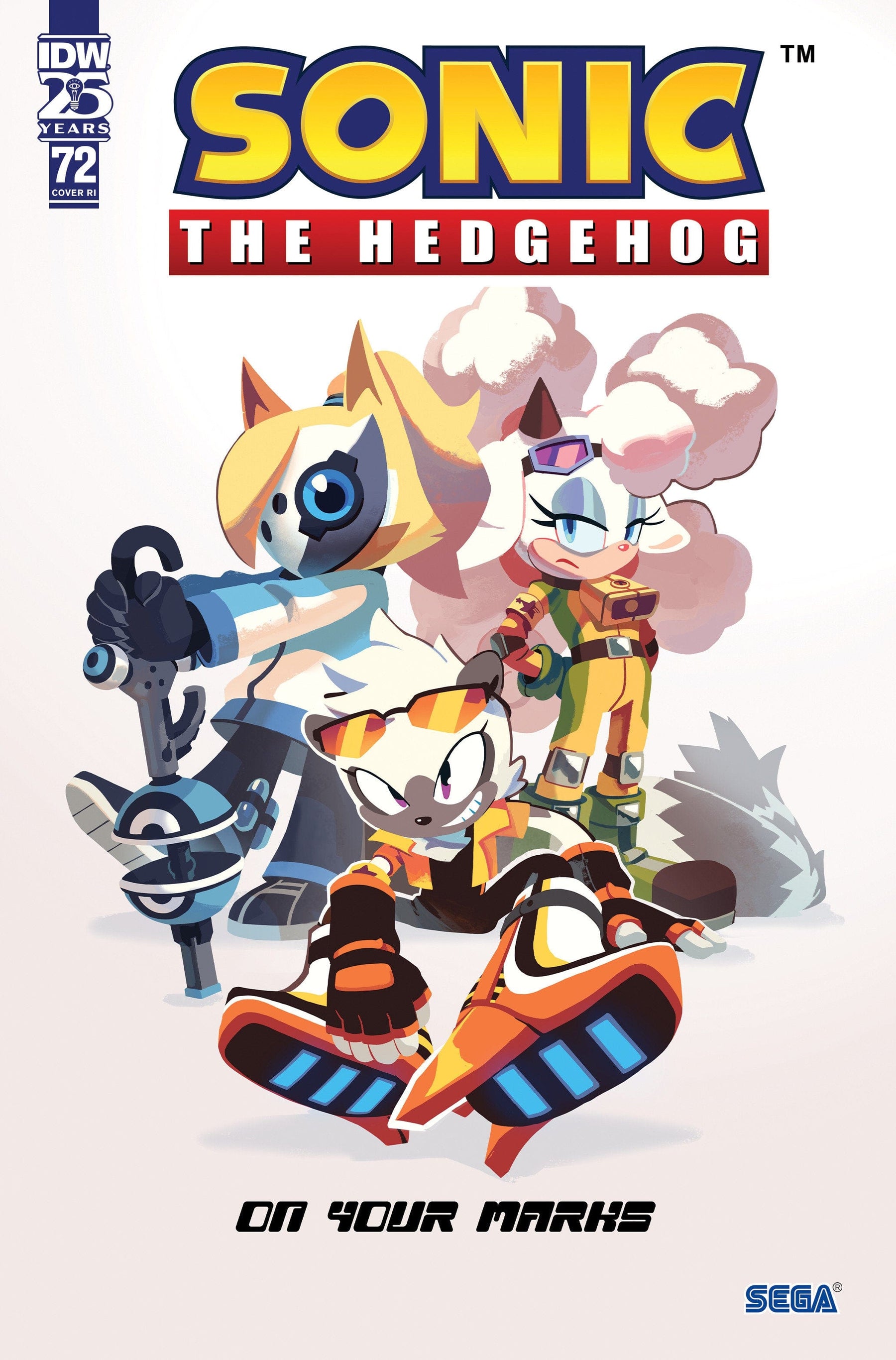 Sonic the Hedgehog #72 1:10 INCV Variant RI (Fourdraine)