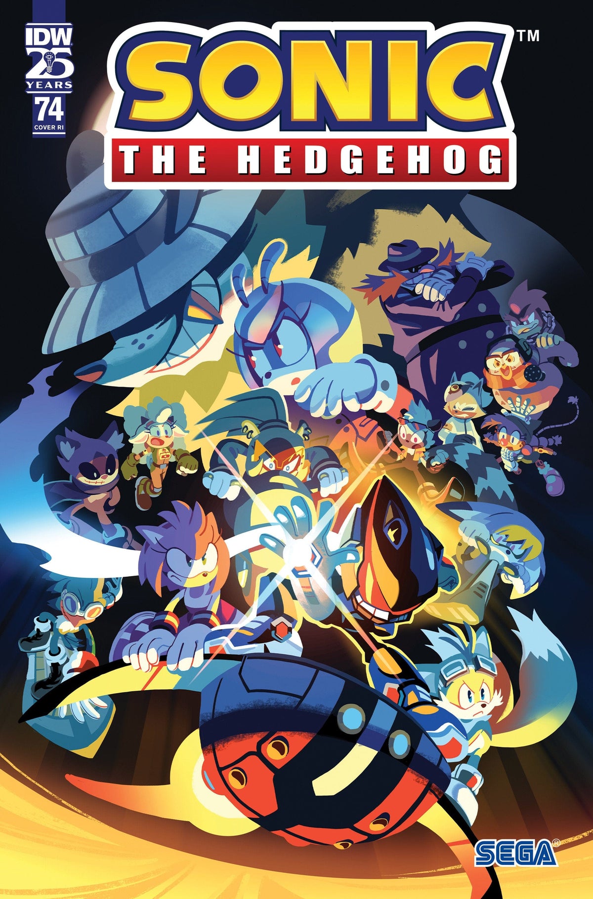 IDW Publishing Comic Books > Incentives SONIC THE HEDGEHOG #74 1:10 INCV (FOURDRAINE) 82771401521807431 PRH-82771401521807431