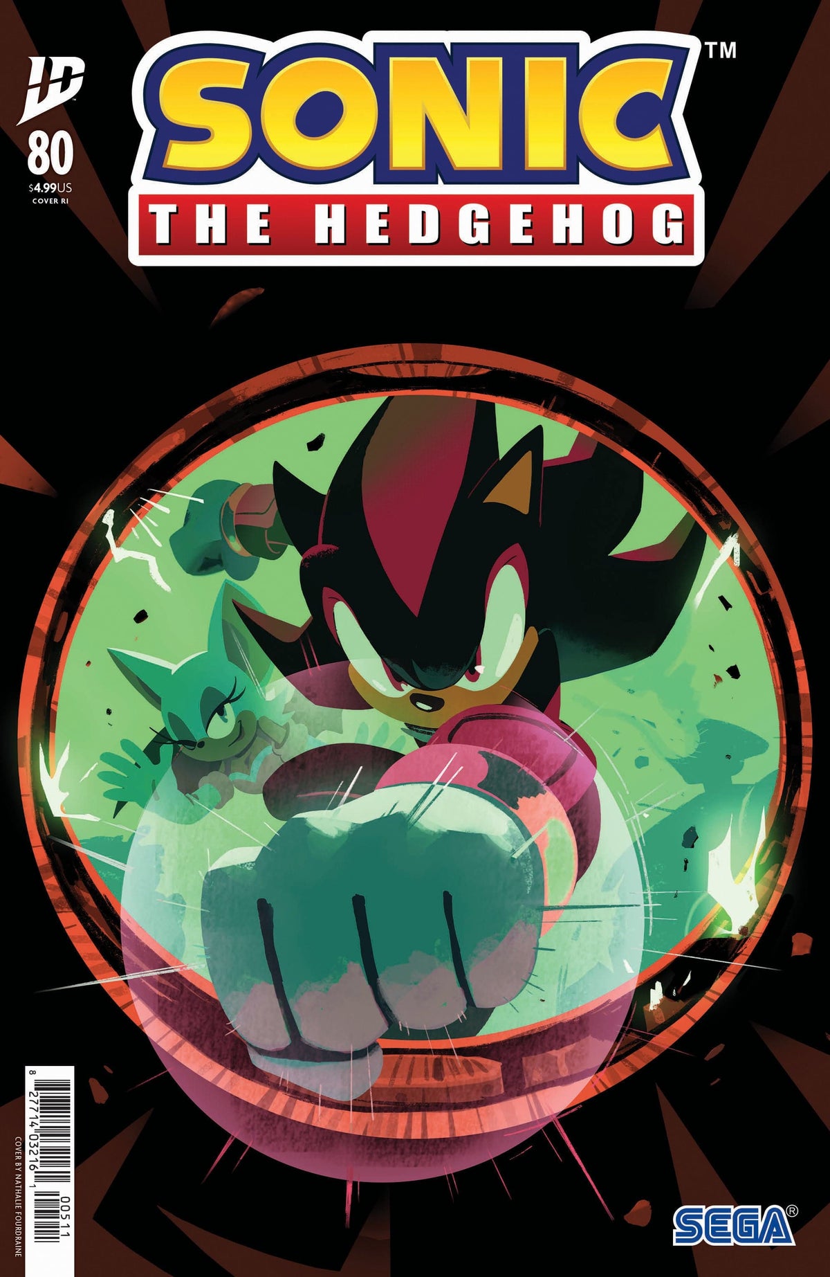 IDW Publishing Comic Books > Incentives Sonic the Hedgehog #80 1:25 INCV Variant (Fourdraine) 82771401521808031 PRH-82771401521808031
