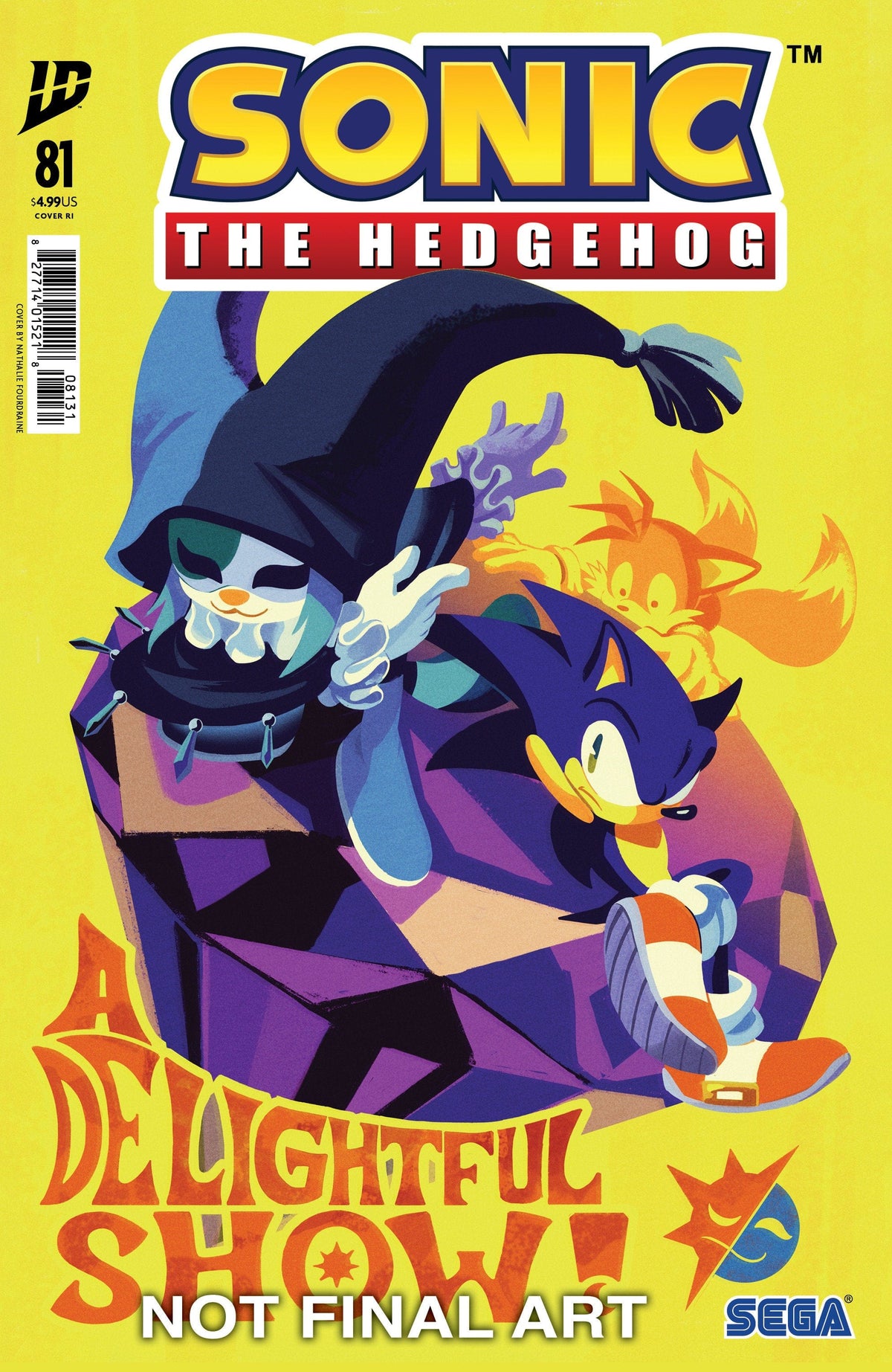 IDW Publishing Comic Books > Incentives Sonic the Hedgehog #81 1:15 INCV Variant RI (Fourdraine) 82771401521808131 PRH-82771401521808131