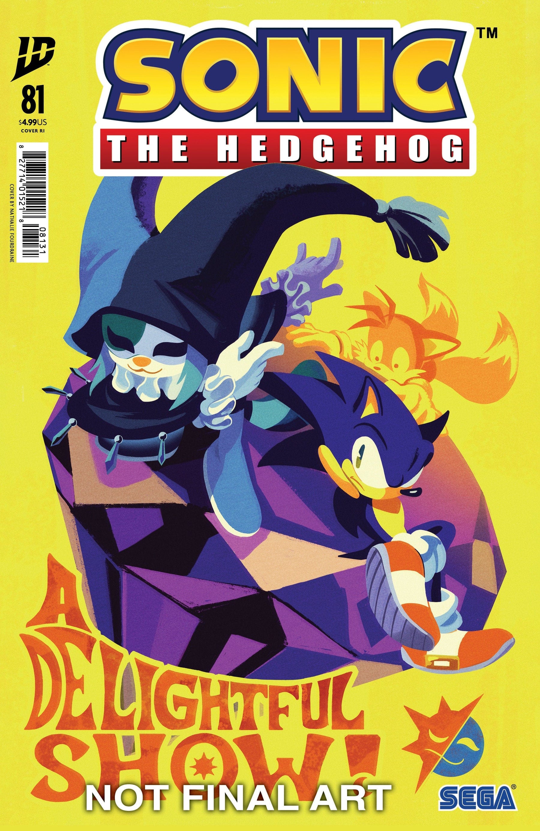 Sonic the Hedgehog #81 1:15 INCV Variant RI (Fourdraine)