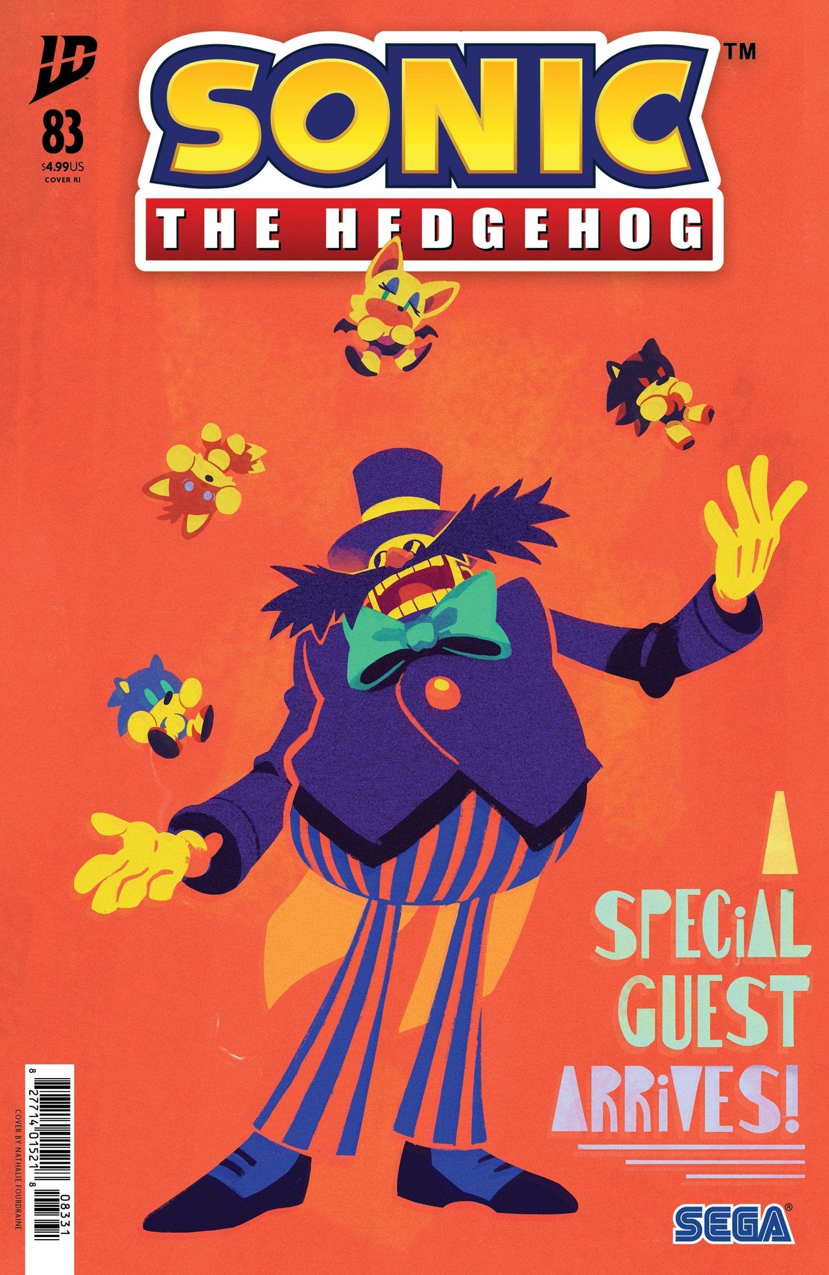 IDW Publishing Comic Books > Incentives Sonic the Hedgehog #83 1:15 INCV Variant (Fourdraine) 82771401521808331 PRH-82771401521808331