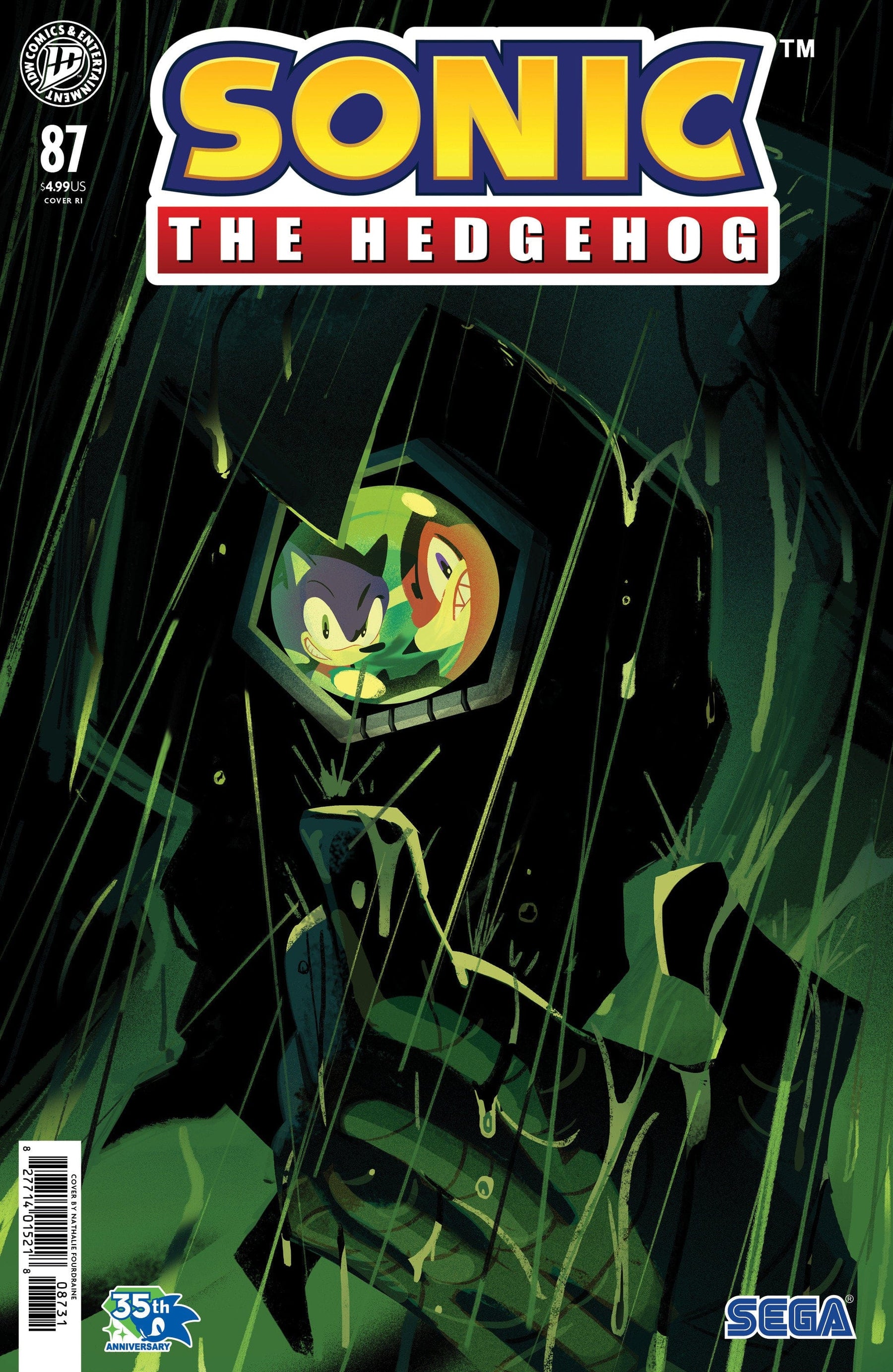 Sonic the Hedgehog #87 1:15 INCV Variant RI (Fourdraine)