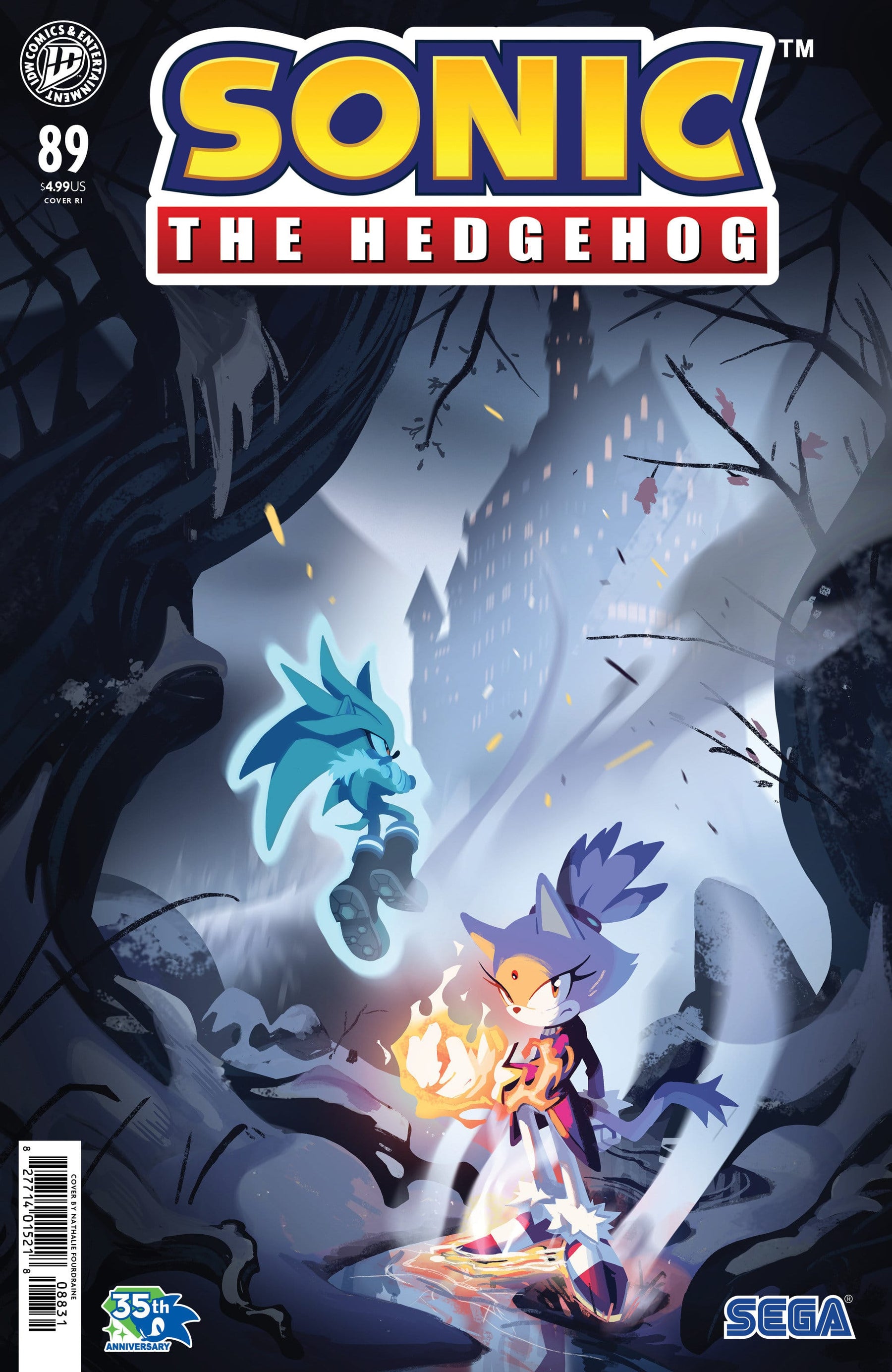 Sonic the Hedgehog #89 1:15 INCV Varian RI (Fourdraine)
