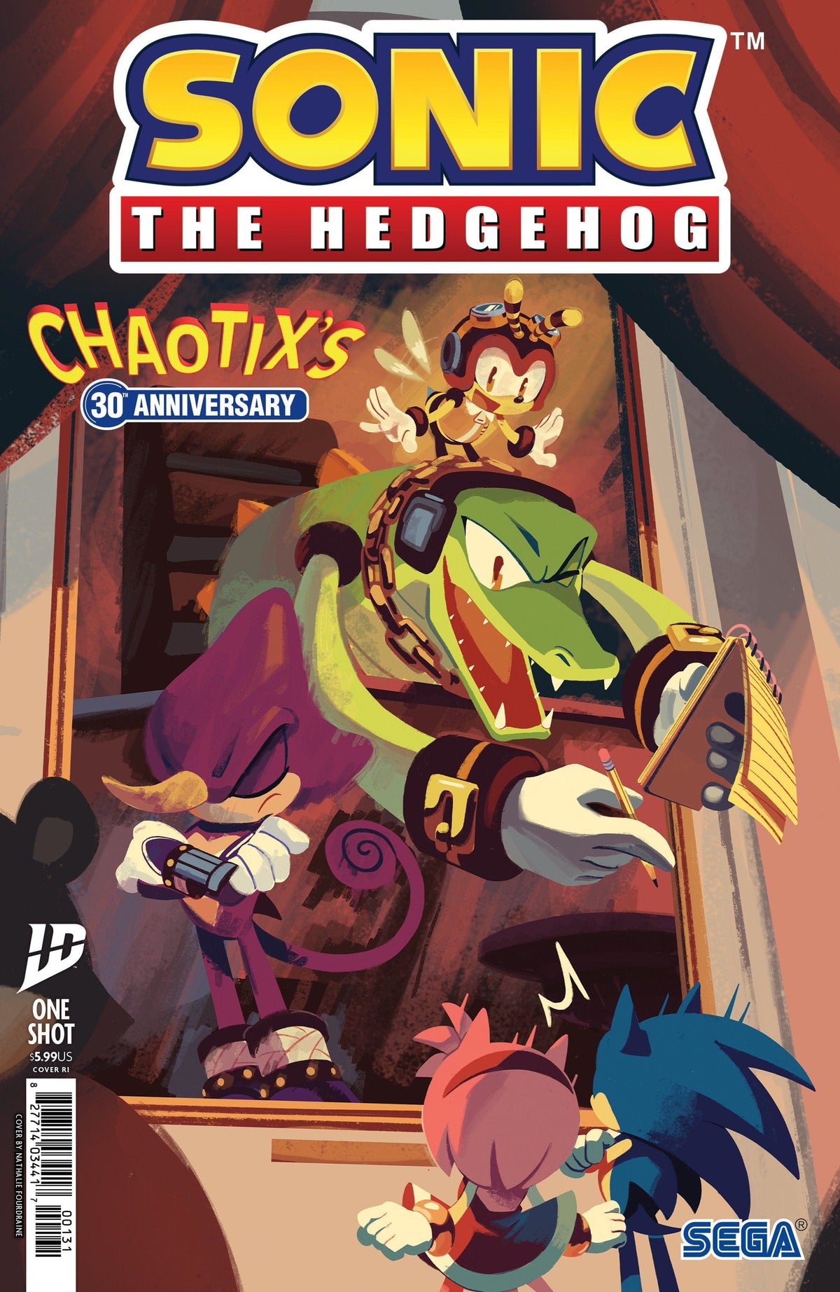 IDW Publishing Comic Books > Incentives Sonic the Hedgehog: Chaotix's 30th Anniversary Special 1:25 INCV Variant RI (Fourdraine) 82771403441700131 PRH-82771403441700131