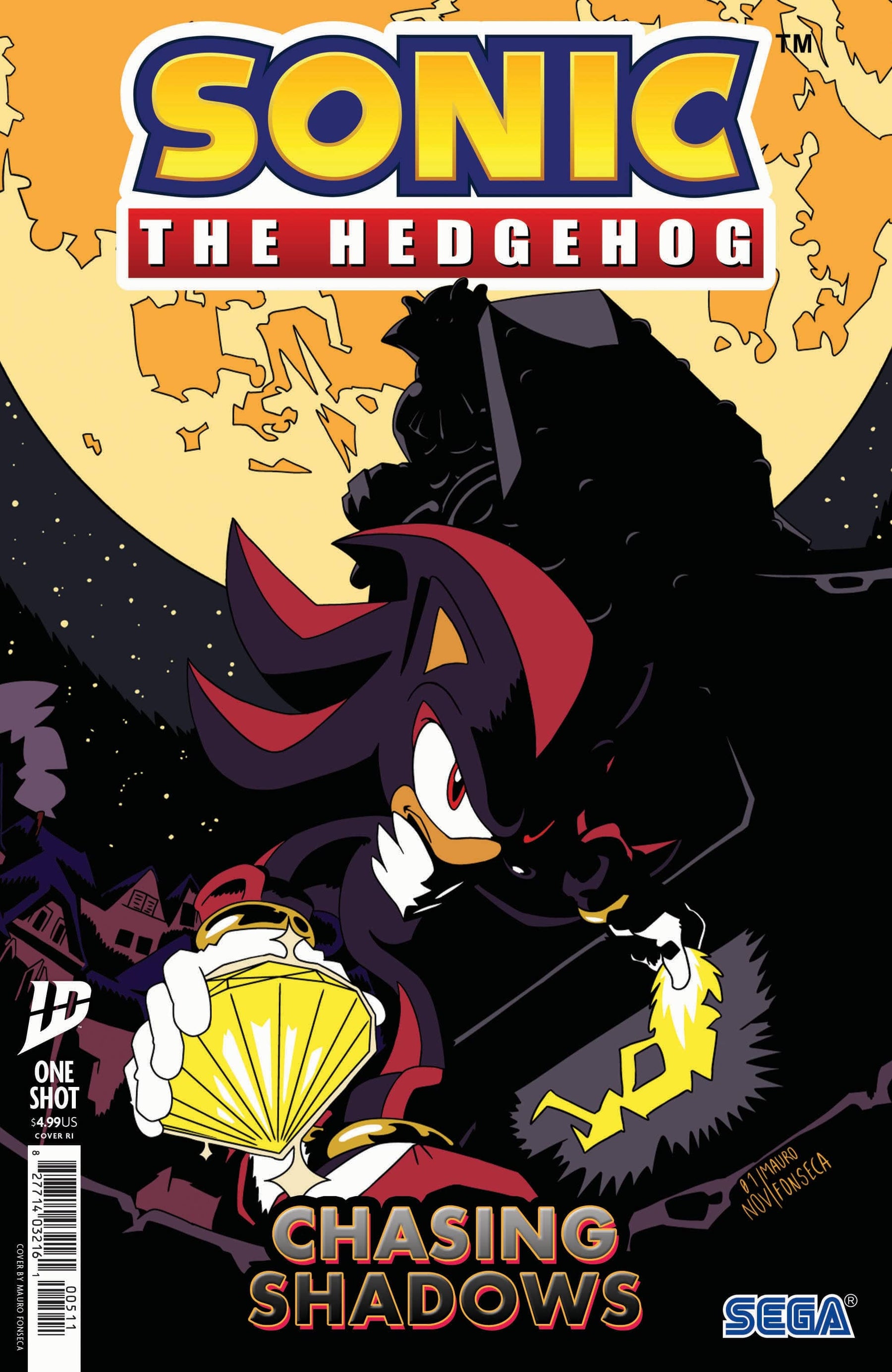 IDW Publishing Comic Books > Incentives Sonic the Hedgehog: Chasing Shadows Variant RI 1:25 INCV (Fonseca) 82771403403500131 PRH-82771403403500131