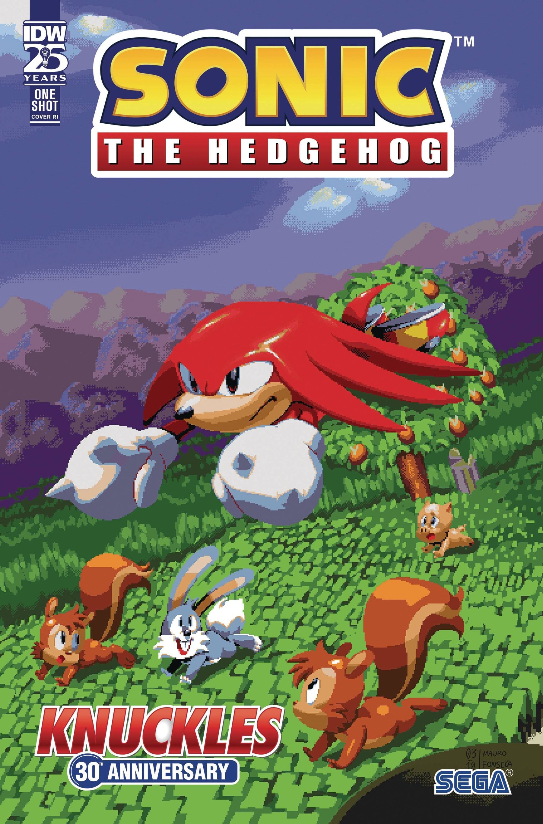 IDW Publishing Comic Books > Incentives SONIC THE HEDGEHOG: KNUCKLES' 30TH ANNIVERSARY SPECIAL 1:10 INCV (FONSECA) 82771403356400131 PRH-82771403356400131