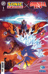 IDW Publishing Comic Books > Incentives Sonic the Hedgehog x Godzilla #1 1:50 INCV Varian RI (Arq) 82771403548300171 PRH-82771403548300171