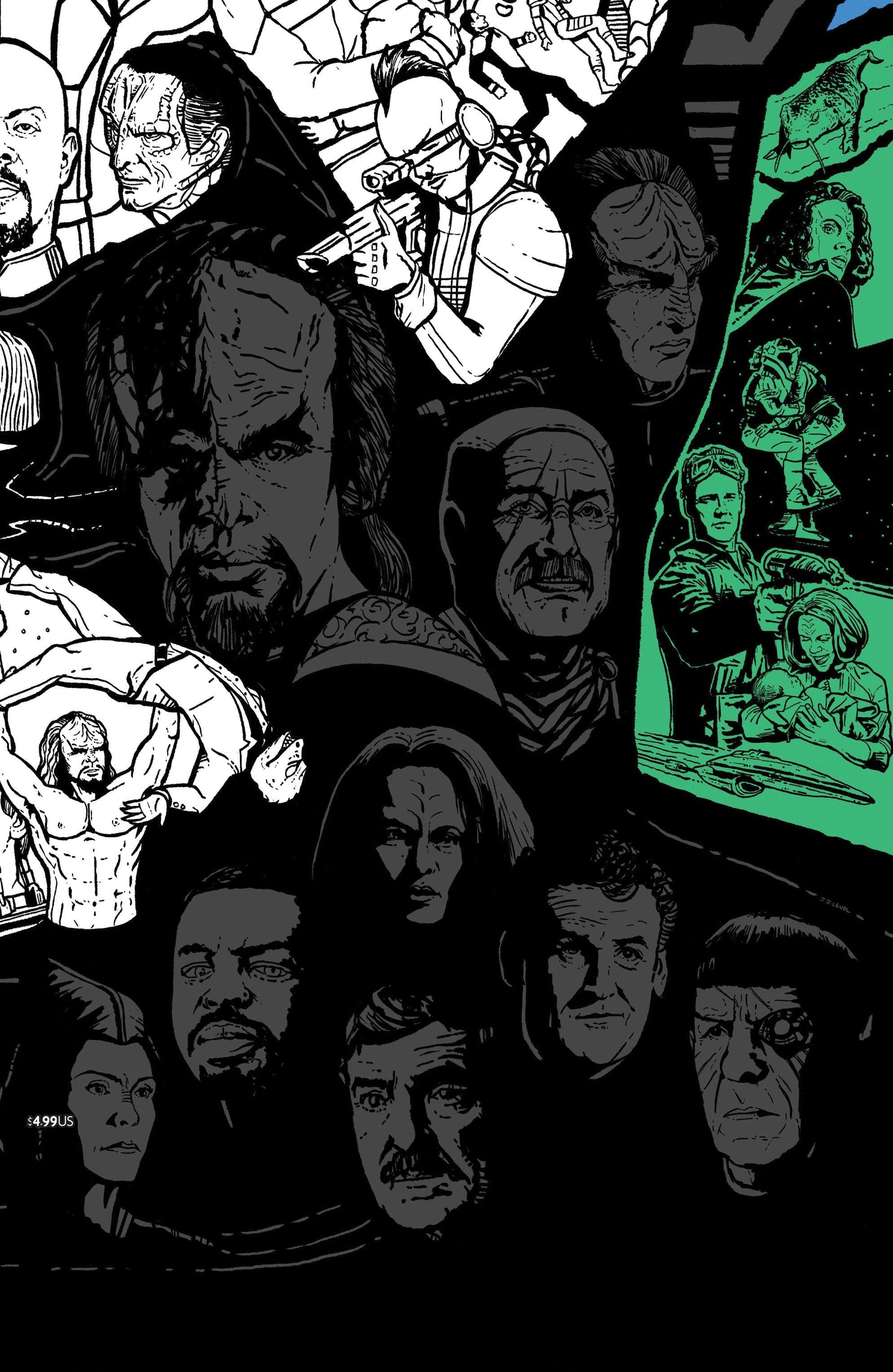 Star Trek #32 1:10 INCV Variant (Lendl Full Art)