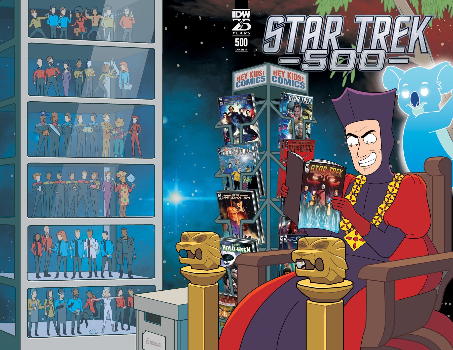 Star Trek #500 1:10 INCV Variant RI (Fenoglio)