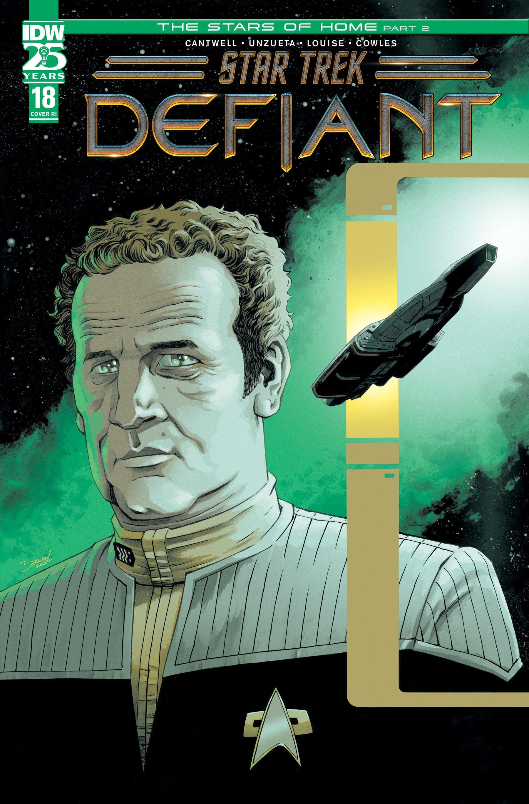 Star Trek: Defiant #18 1:10 INCV Variant RI (Shalvey)