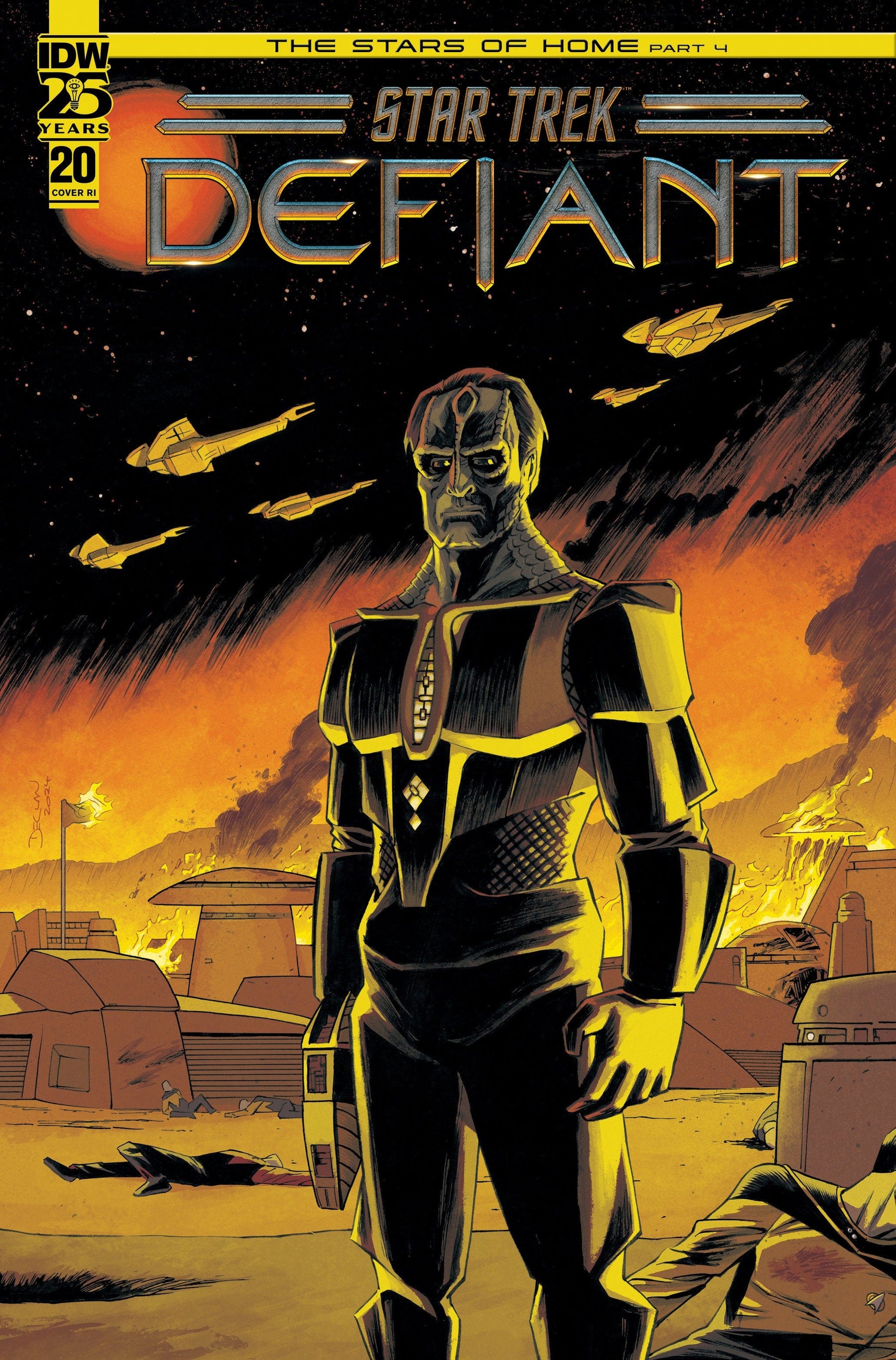 STAR TREK: DEFIANT #20 1:10 INCV (SHALVEY)