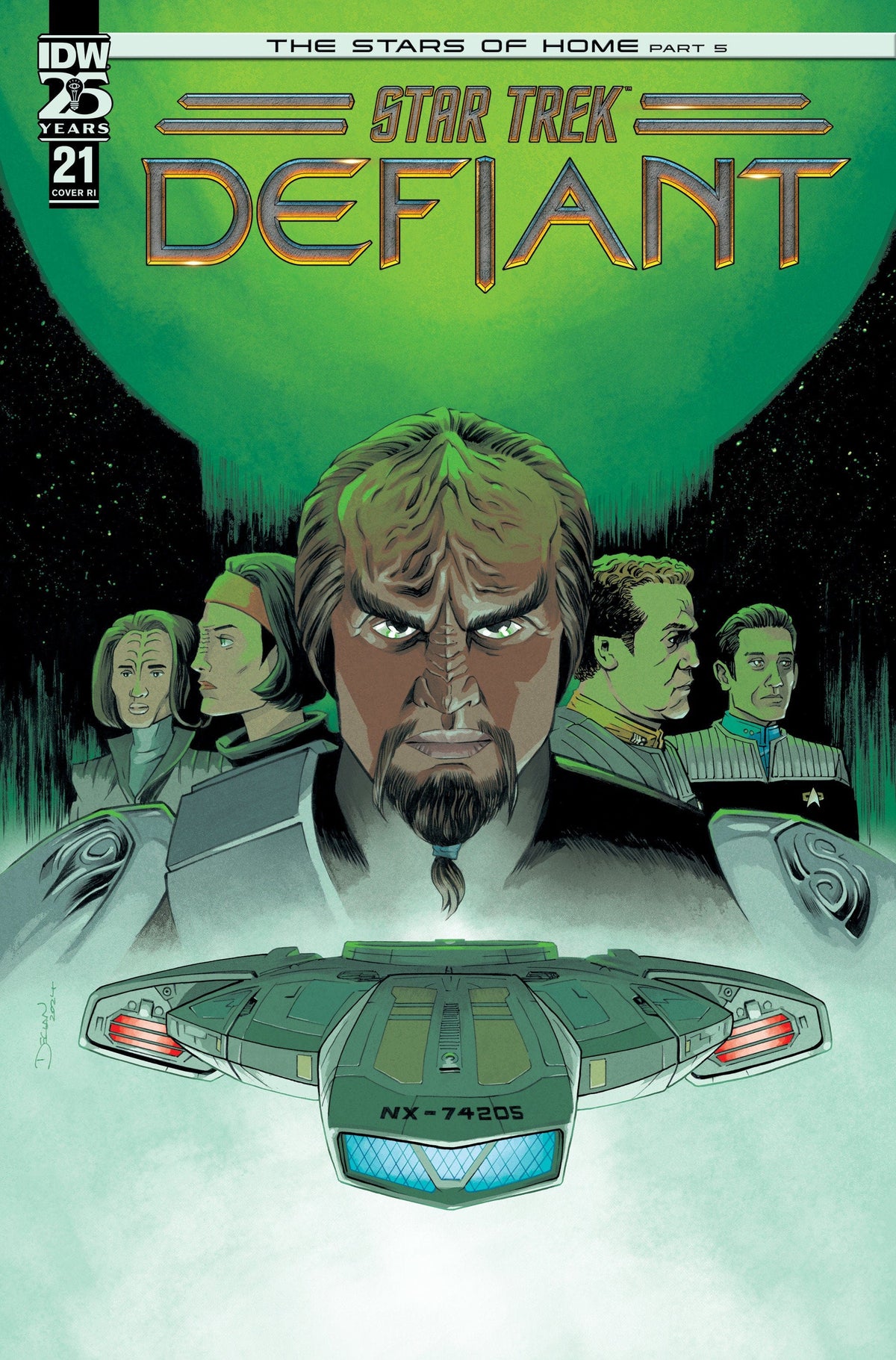 IDW Publishing Comic Books > Incentives Star Trek: Defiant #21 Variant RI 1:10 INCV (Shalvey) 82771403137902131 PRH-82771403137902131