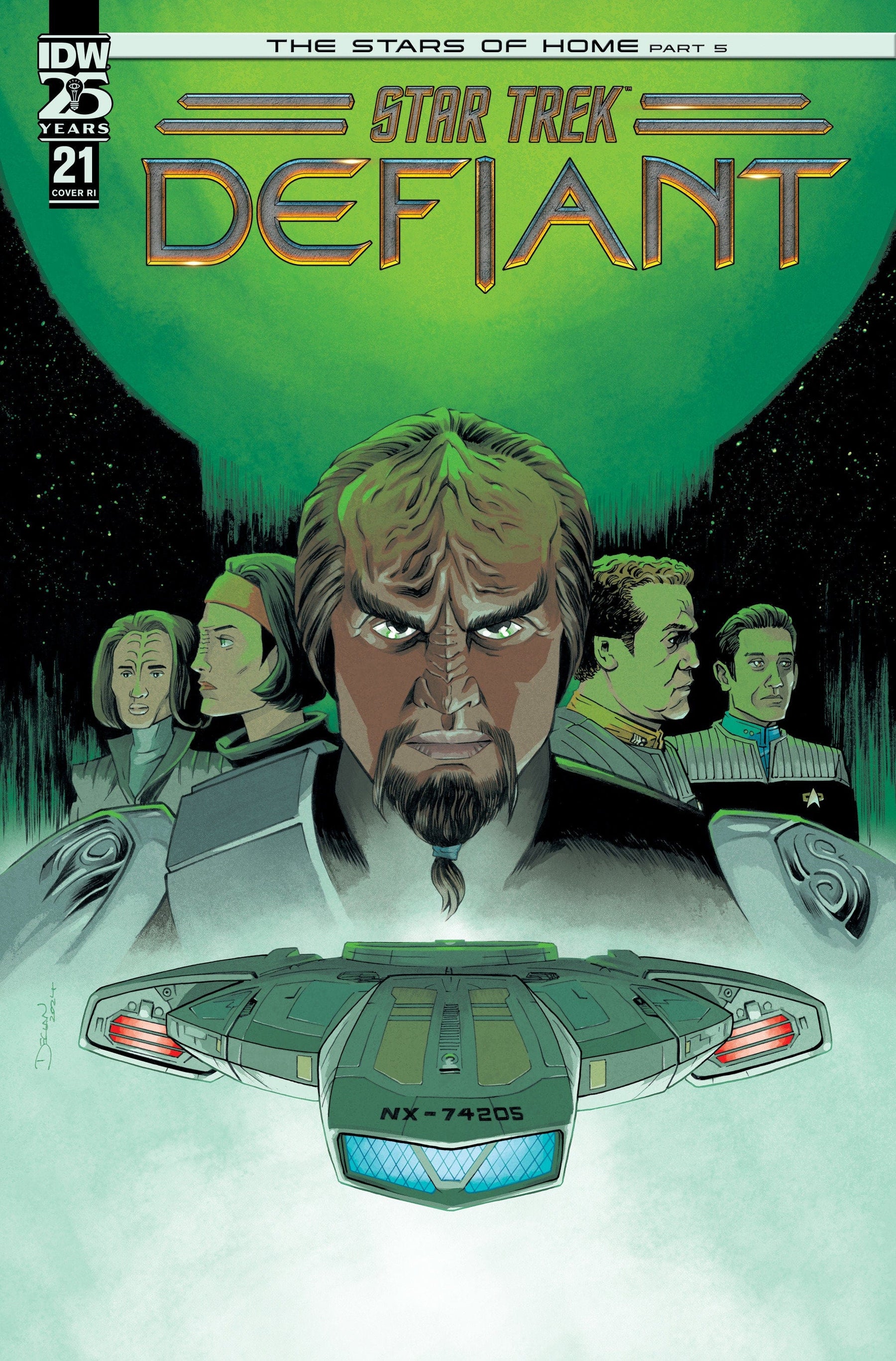 Star Trek: Defiant #21 Variant RI 1:10 INCV (Shalvey)