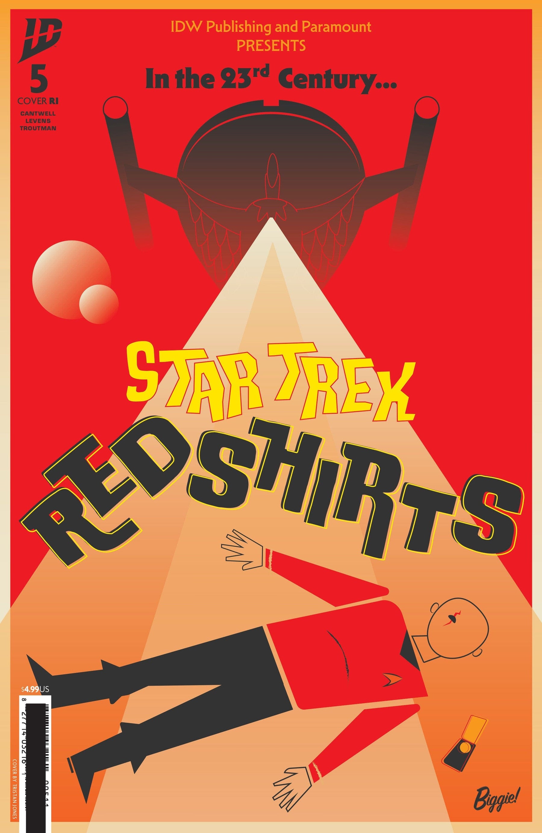 Star Trek: Red Shirts #5 1:10 INCV Variant (Biggie)