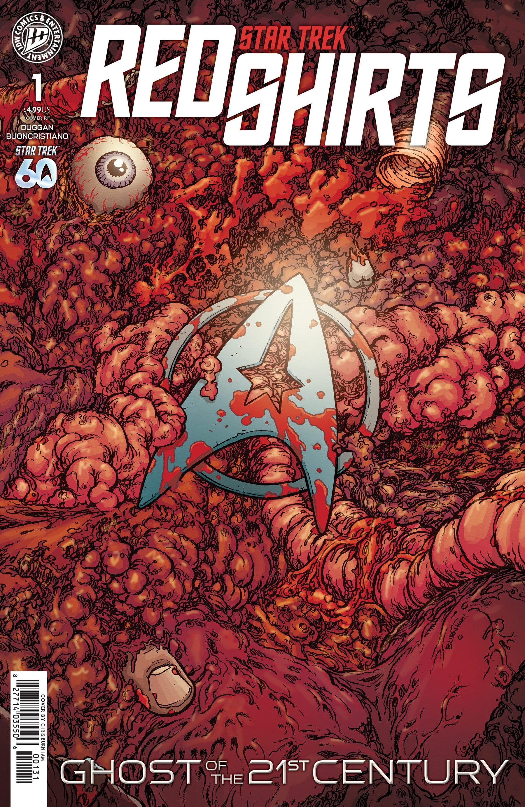 Star Trek: Red Shirts--Ghost of the 21st Century #1 1:15 INCV Varian RI (Burnham)