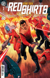 IDW Publishing Comic Books > Incentives Star Trek: Red Shirts--Ghost of the 21st Century #2 1:10 INCV Variant RI (Escorza Brothers) (Release Date: 09/09/2026) 82771403550600231 PRH-82771403550600231
